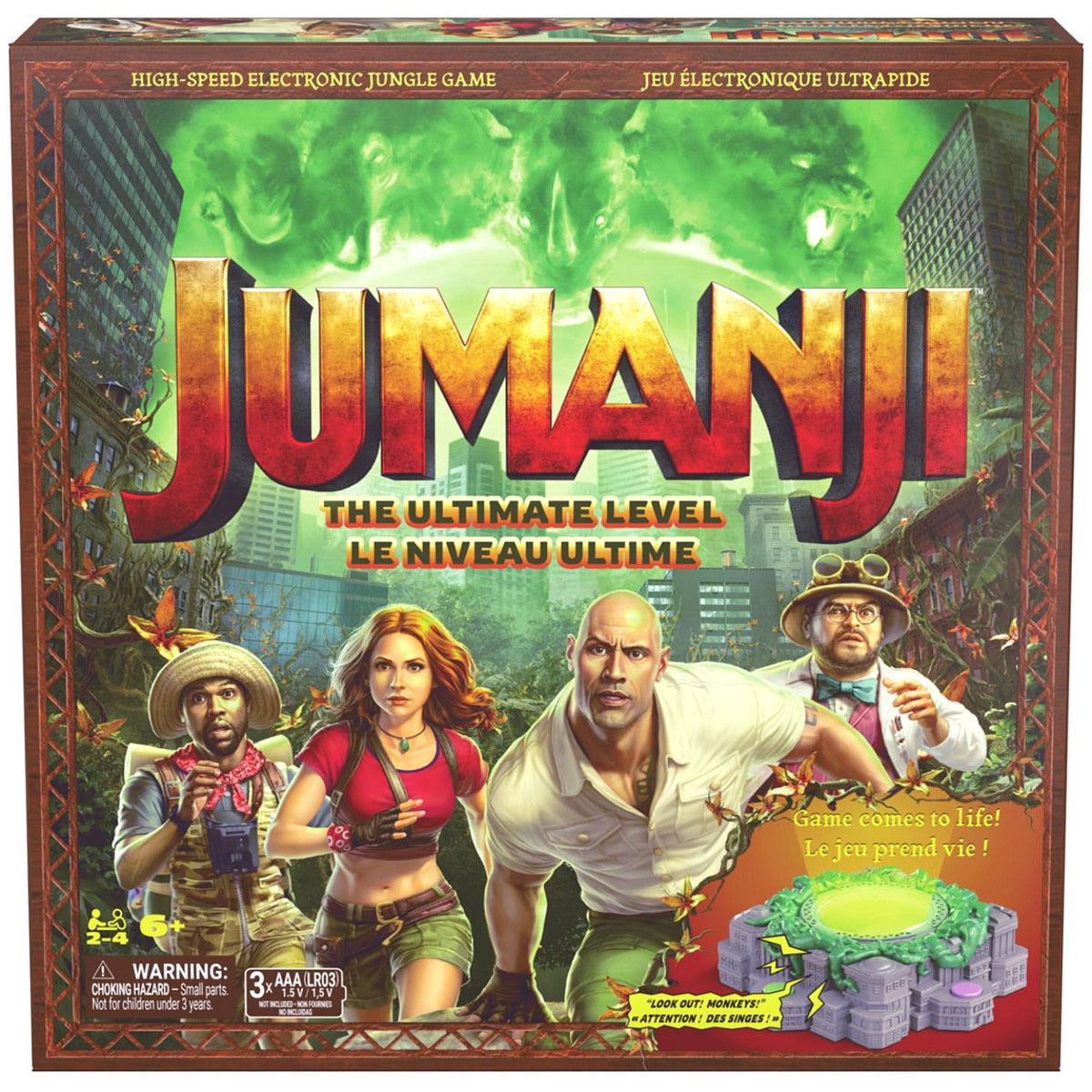 Jumanji - The Ultimate Level High Speed Electronic Jungle Game - Spin Master