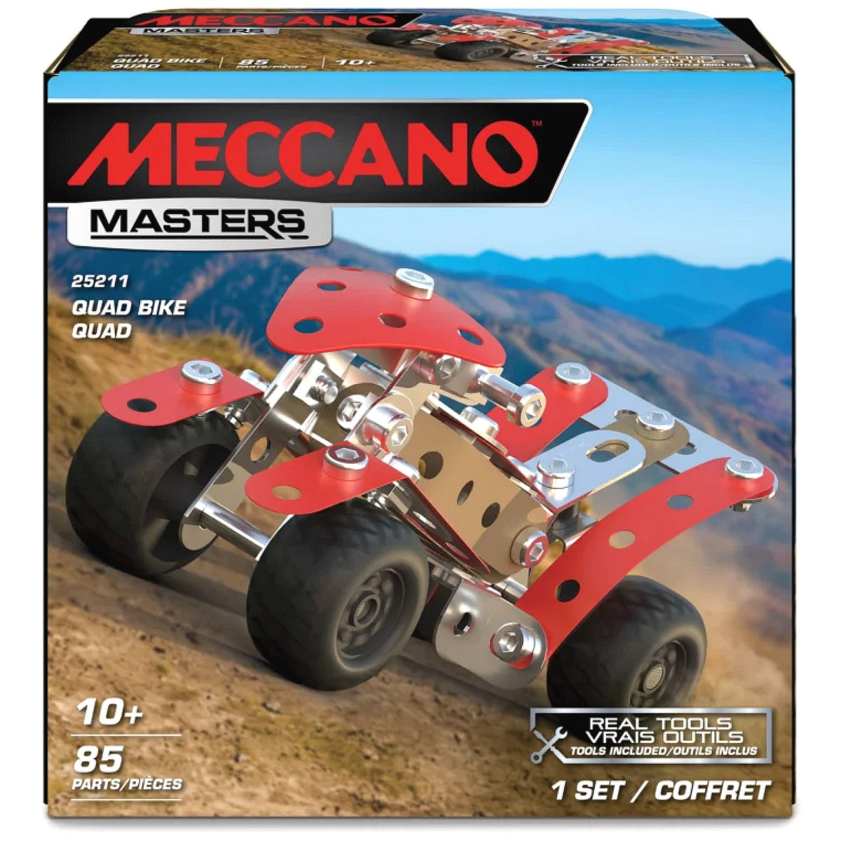 Meccano - Masters Quad Bike 85 Pieces Model 25211