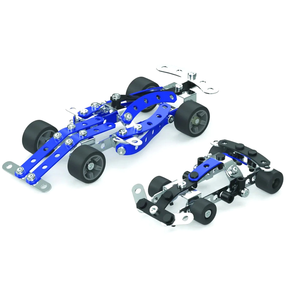 Meccano - Masters 6-in-1 Racing Cars 191 Pieces Model 26202