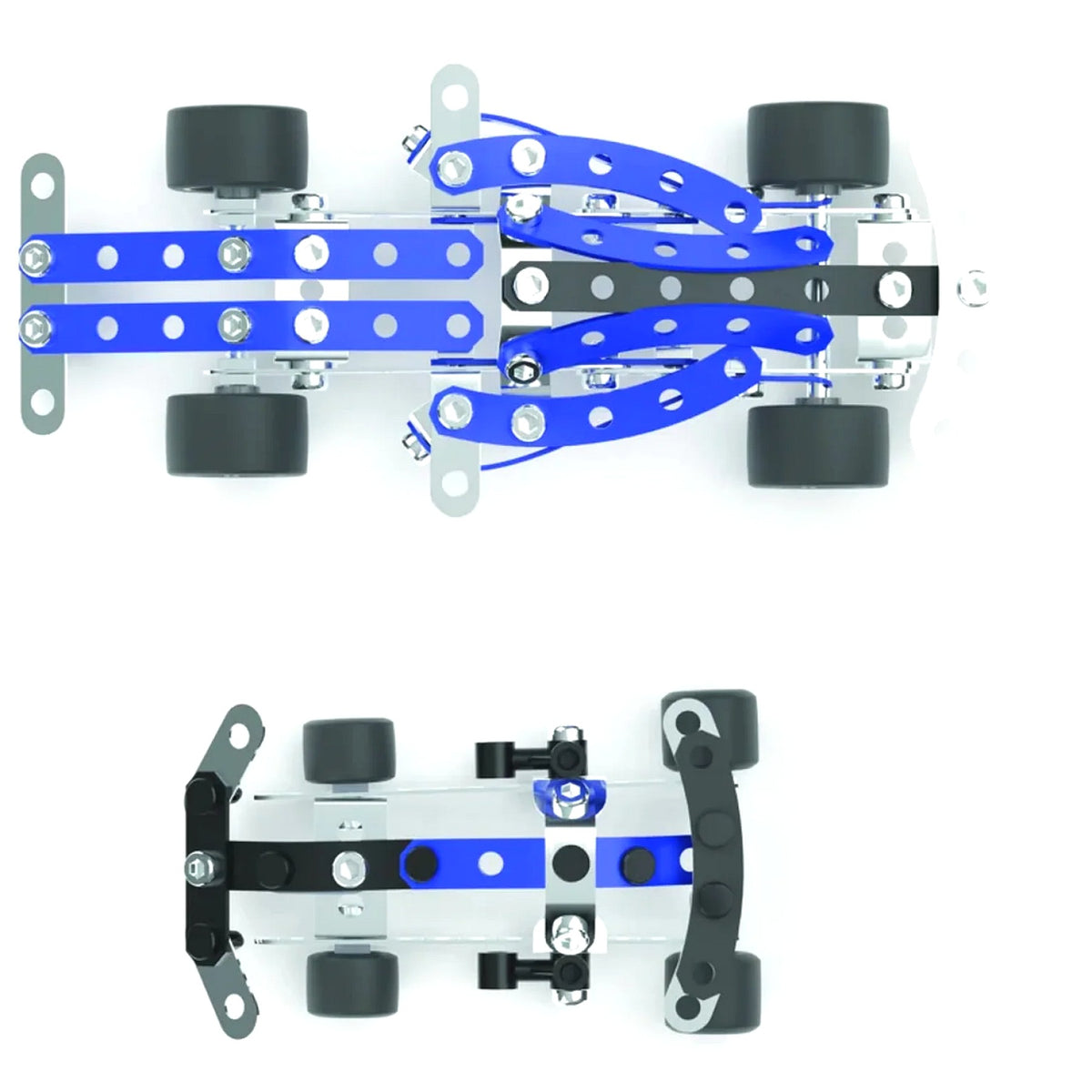Meccano - Masters 6-in-1 Racing Cars 191 Pieces Model 26202