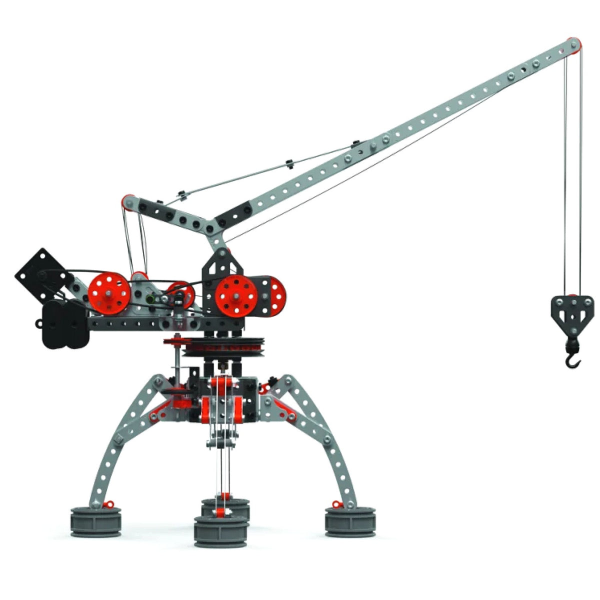 Meccano - Pro 11-in-1 Super Construction Case Set 638 Pieces Model 26301