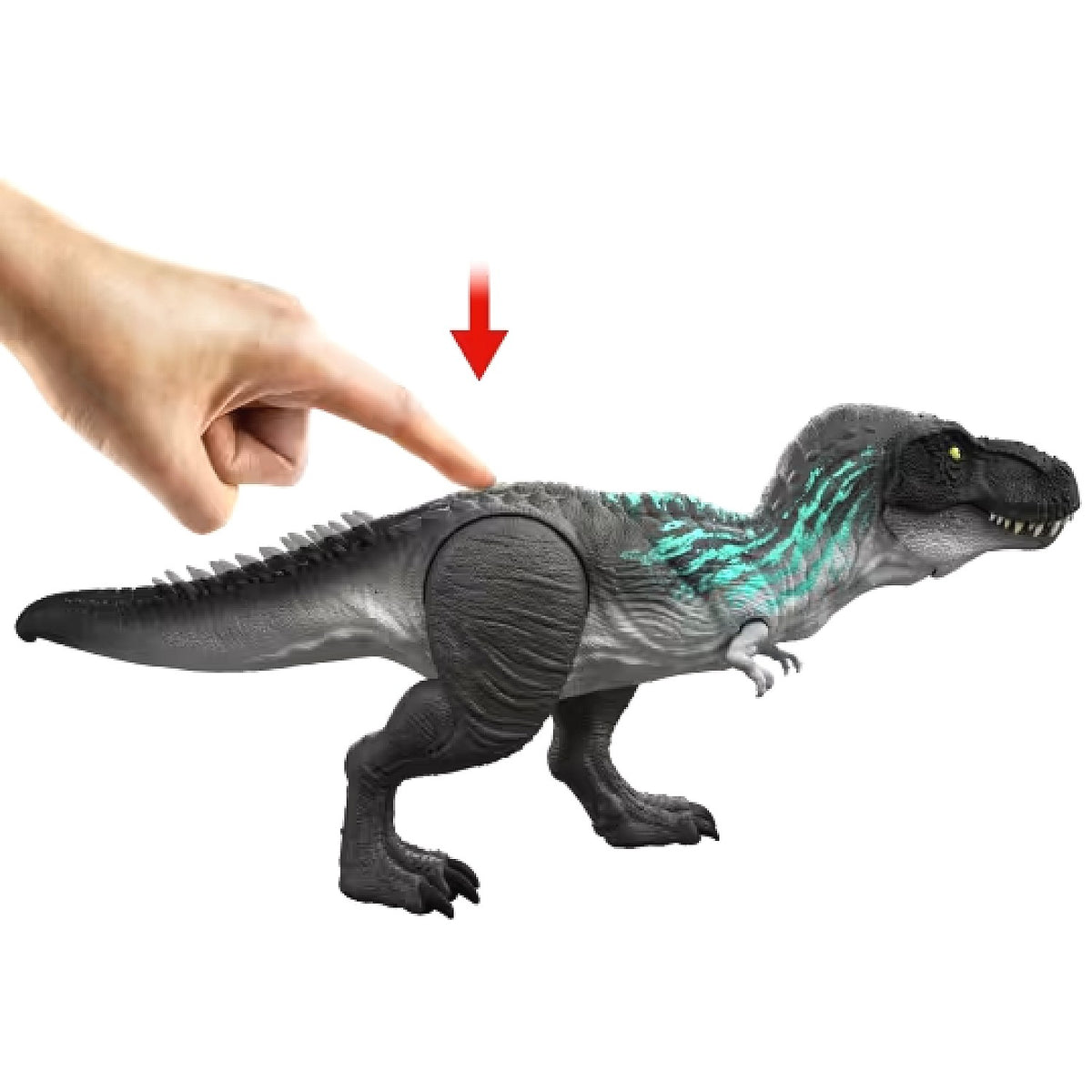 Jurassic World - Muscle Madness Tyrannosaurus Rex Dinosaur Action Figure - Mattel