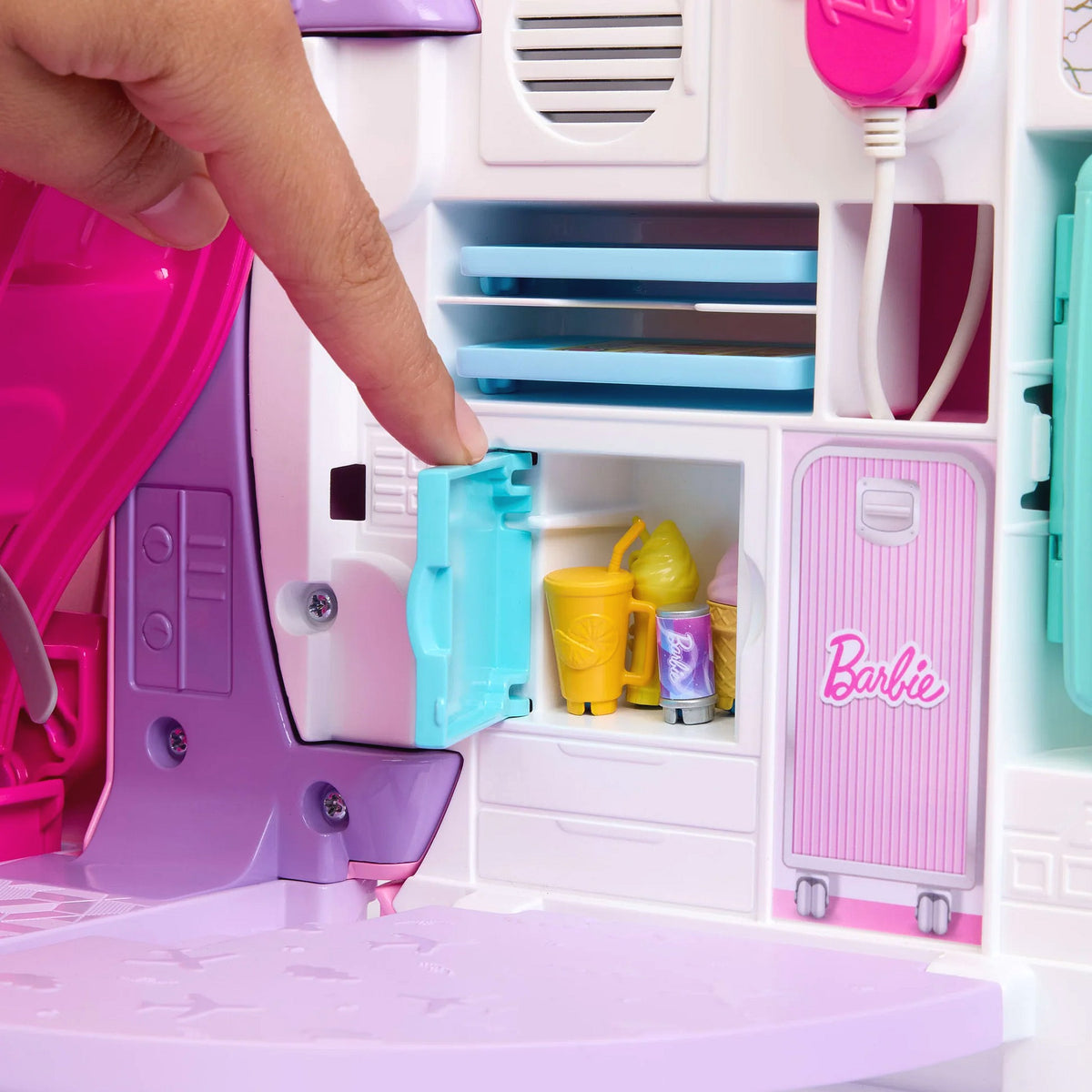Barbie - Dream Land Dream Plane with Working Microphone Feature & 14 Accessories - Mattel