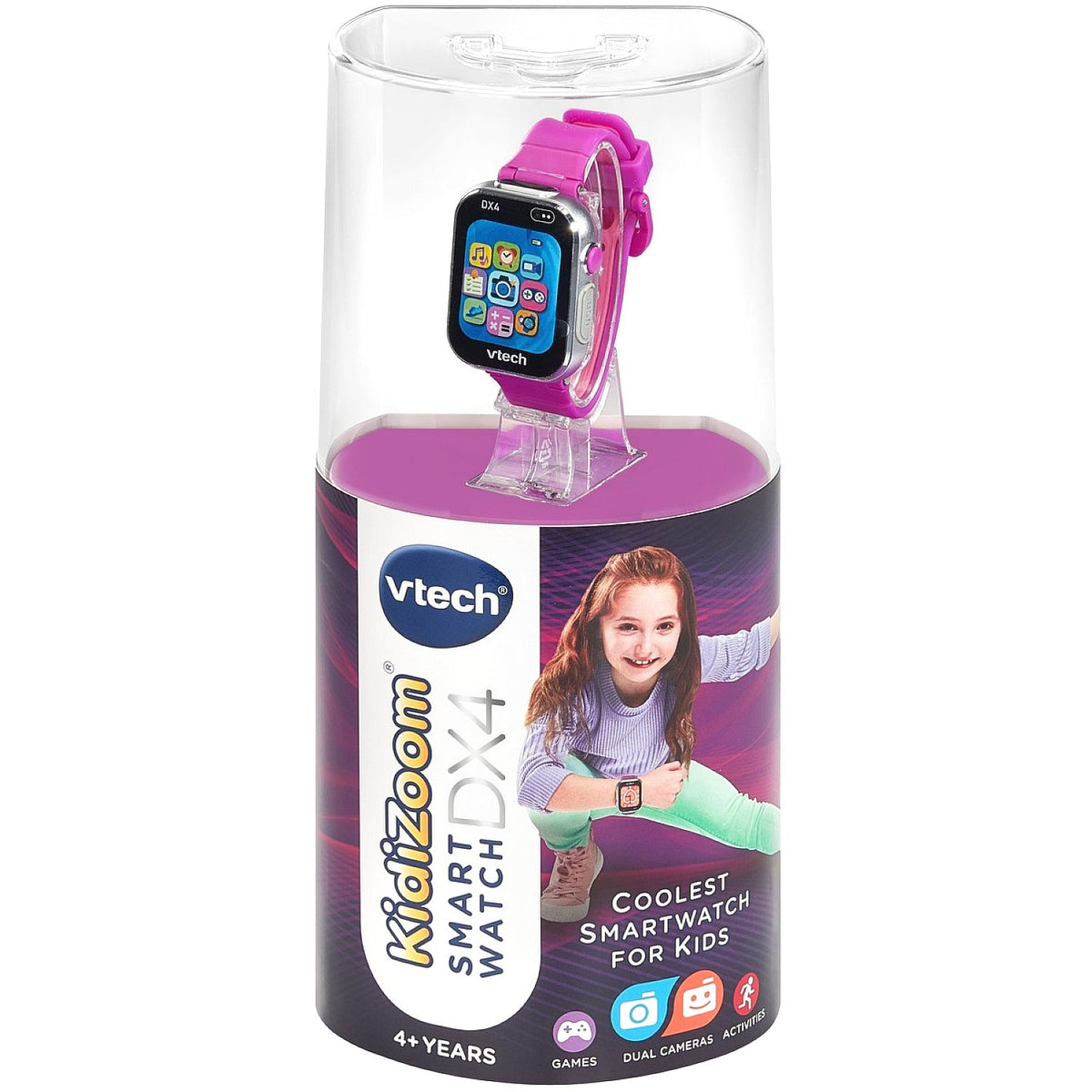 VTech - Kidizoom Smart Watch DX4 - Purple