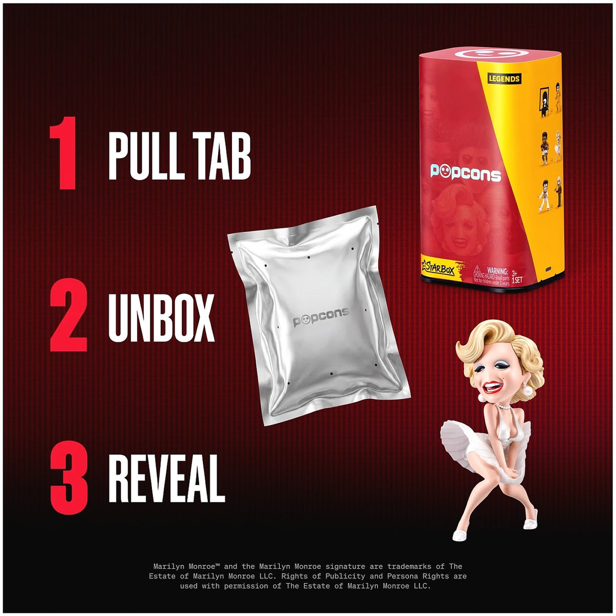 STARBOX - Popcons Legends Blind Box Collectible Figurines