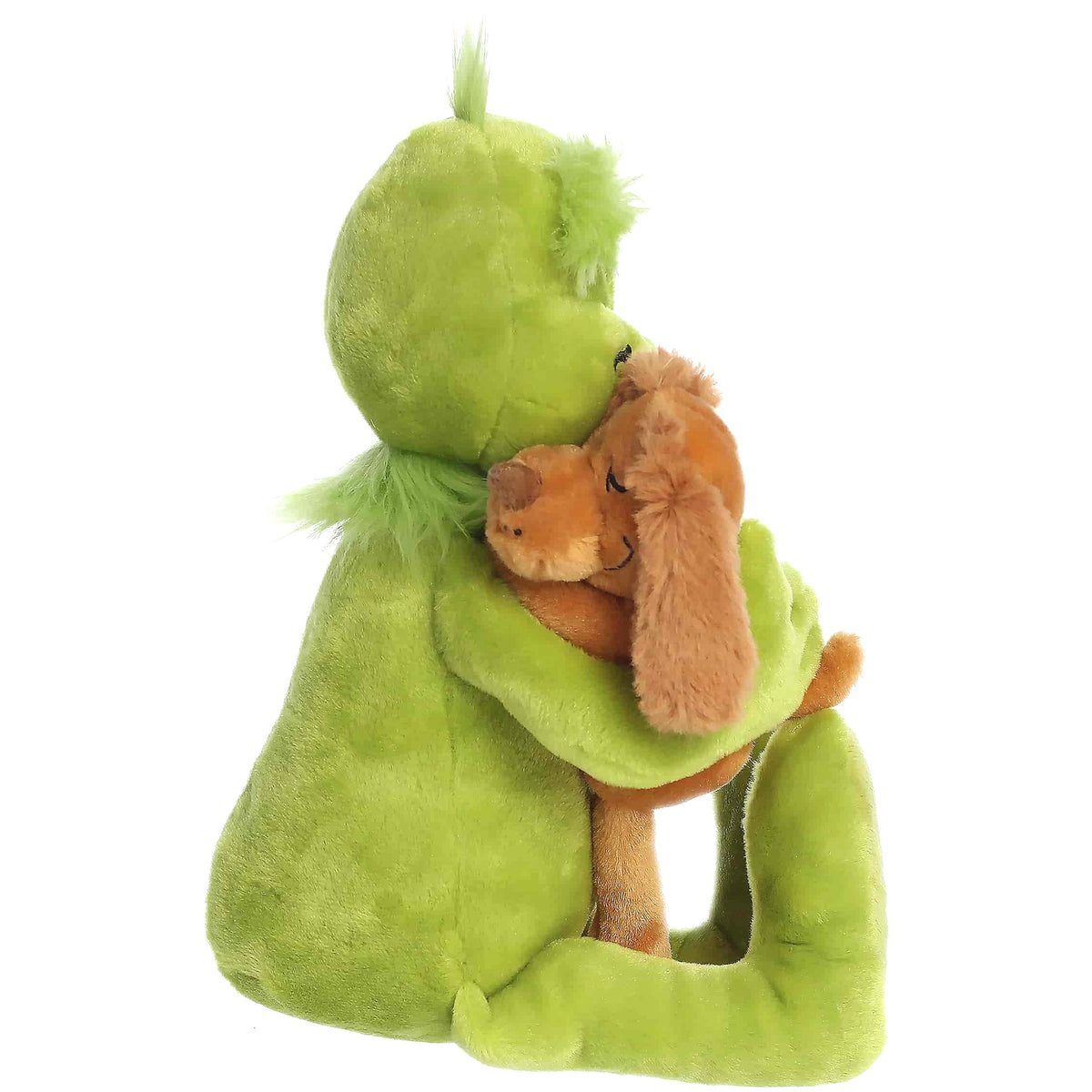 Cotton Candy - Xmas Dr. Seuss The Grinch Hugging Max Plush by Aurora - Christmas