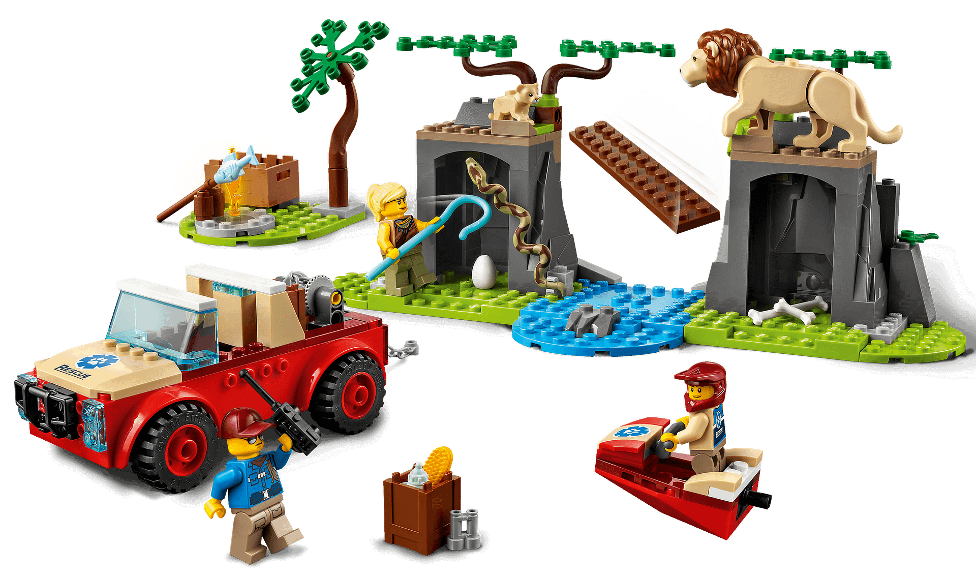 LEGO® 60301 Wildlife Rescue Off-Roader - City 4+