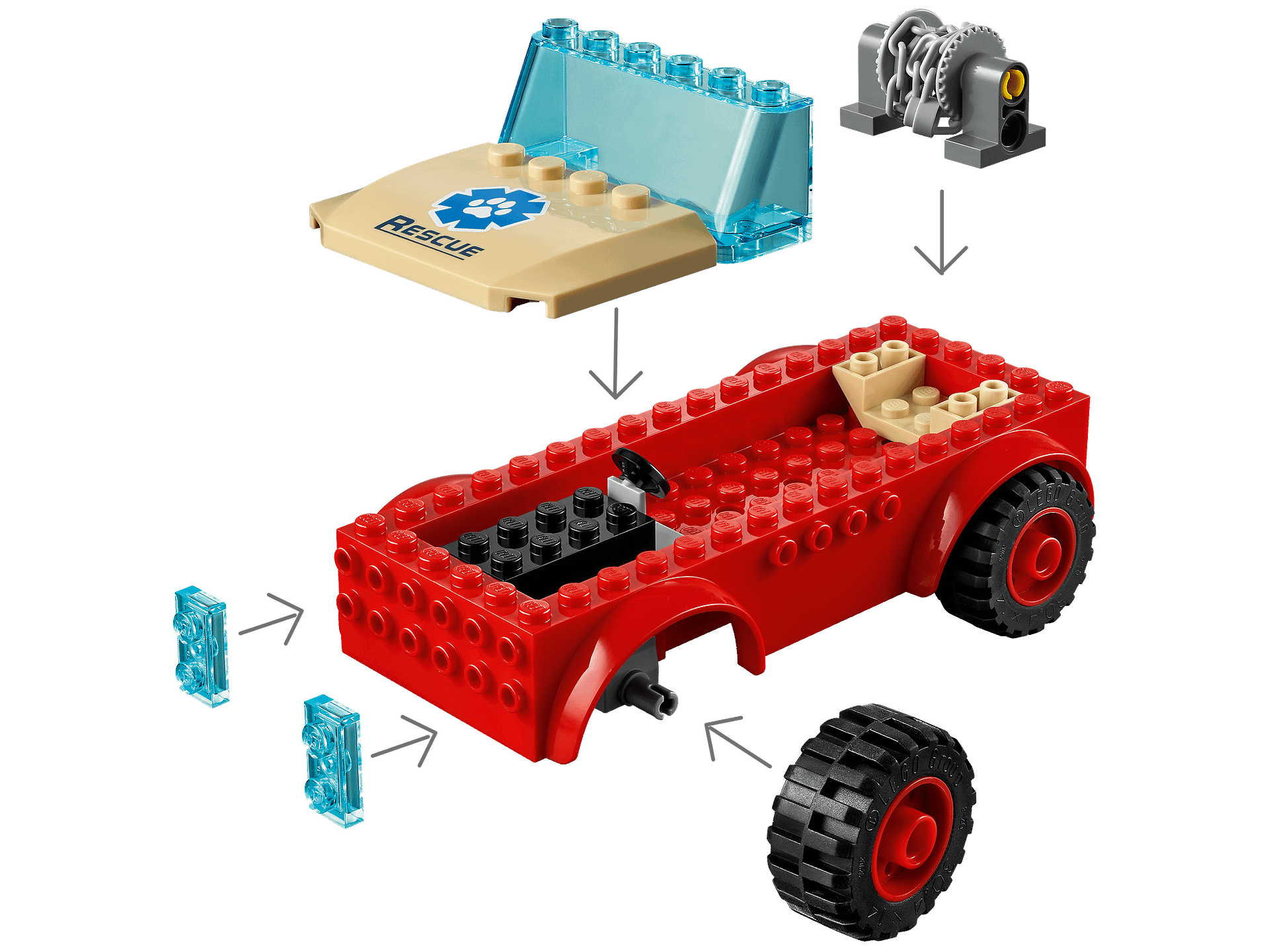 LEGO® 60301 Wildlife Rescue Off-Roader - City 4+