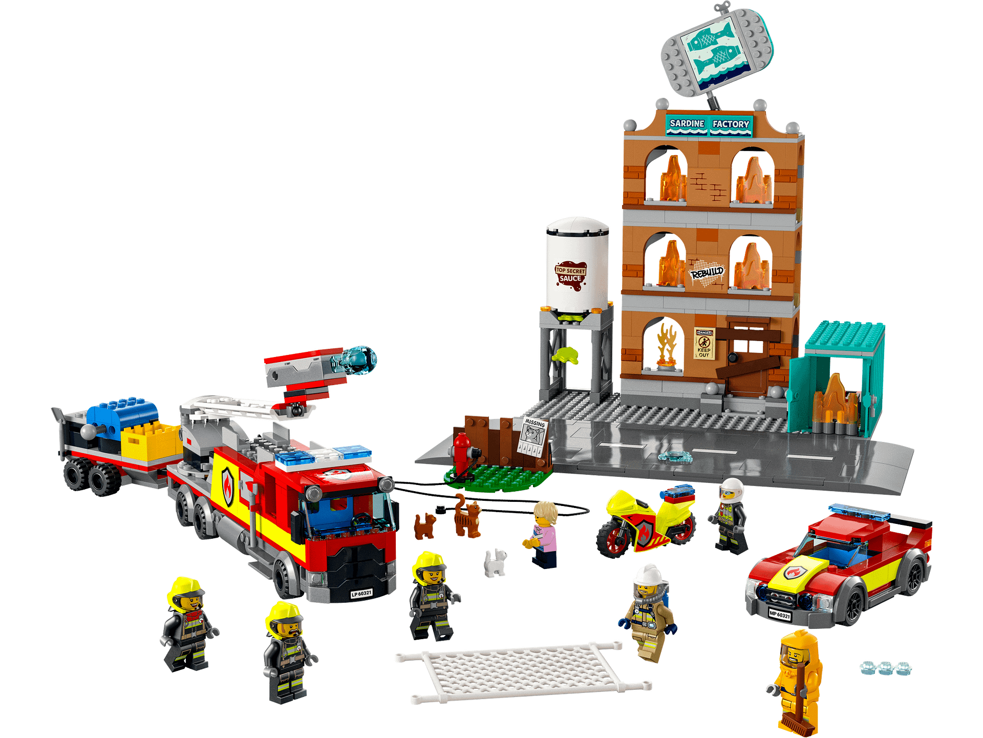 LEGO® 60321 Fire Brigade - City