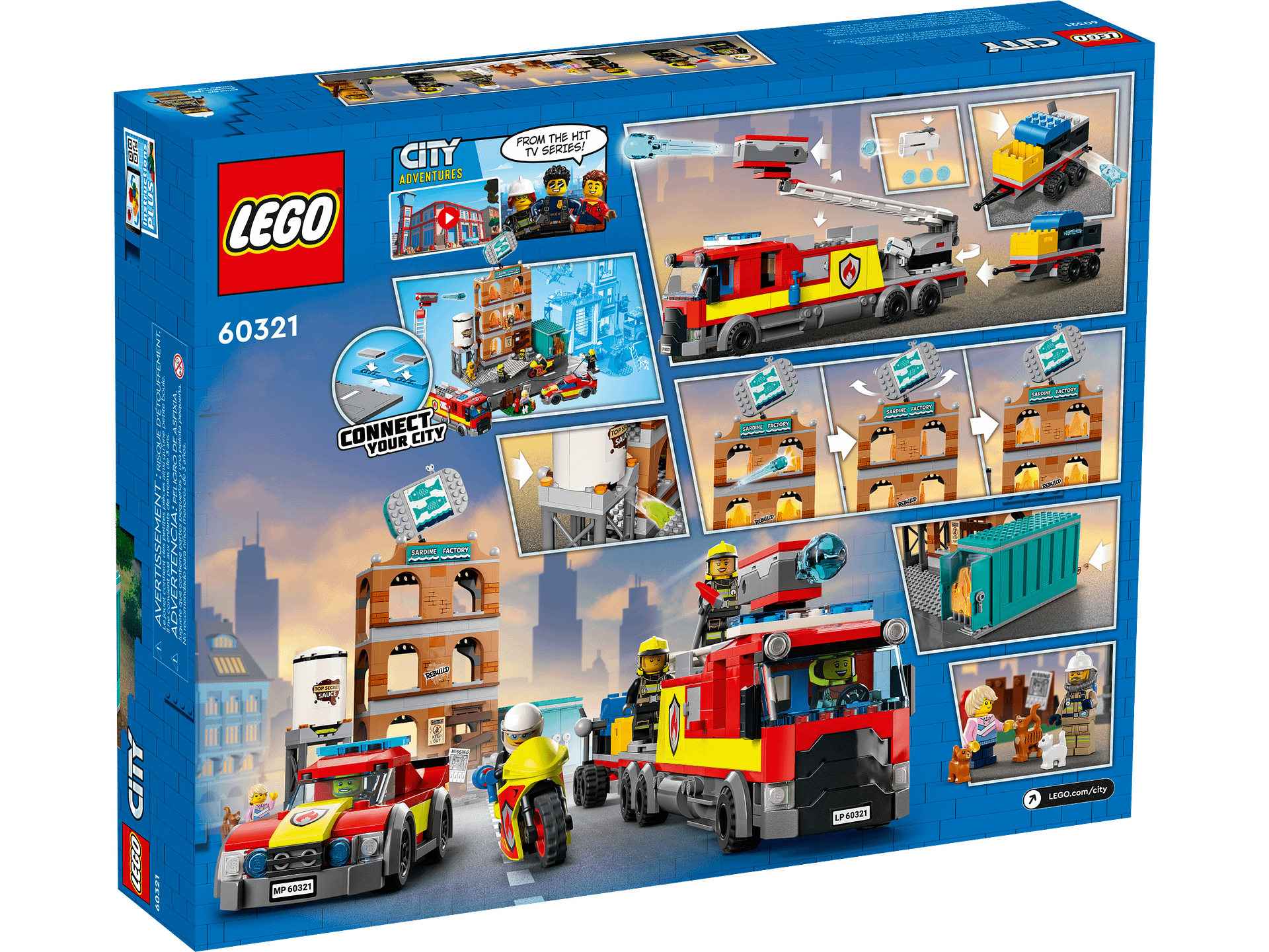 LEGO® 60321 Fire Brigade - City