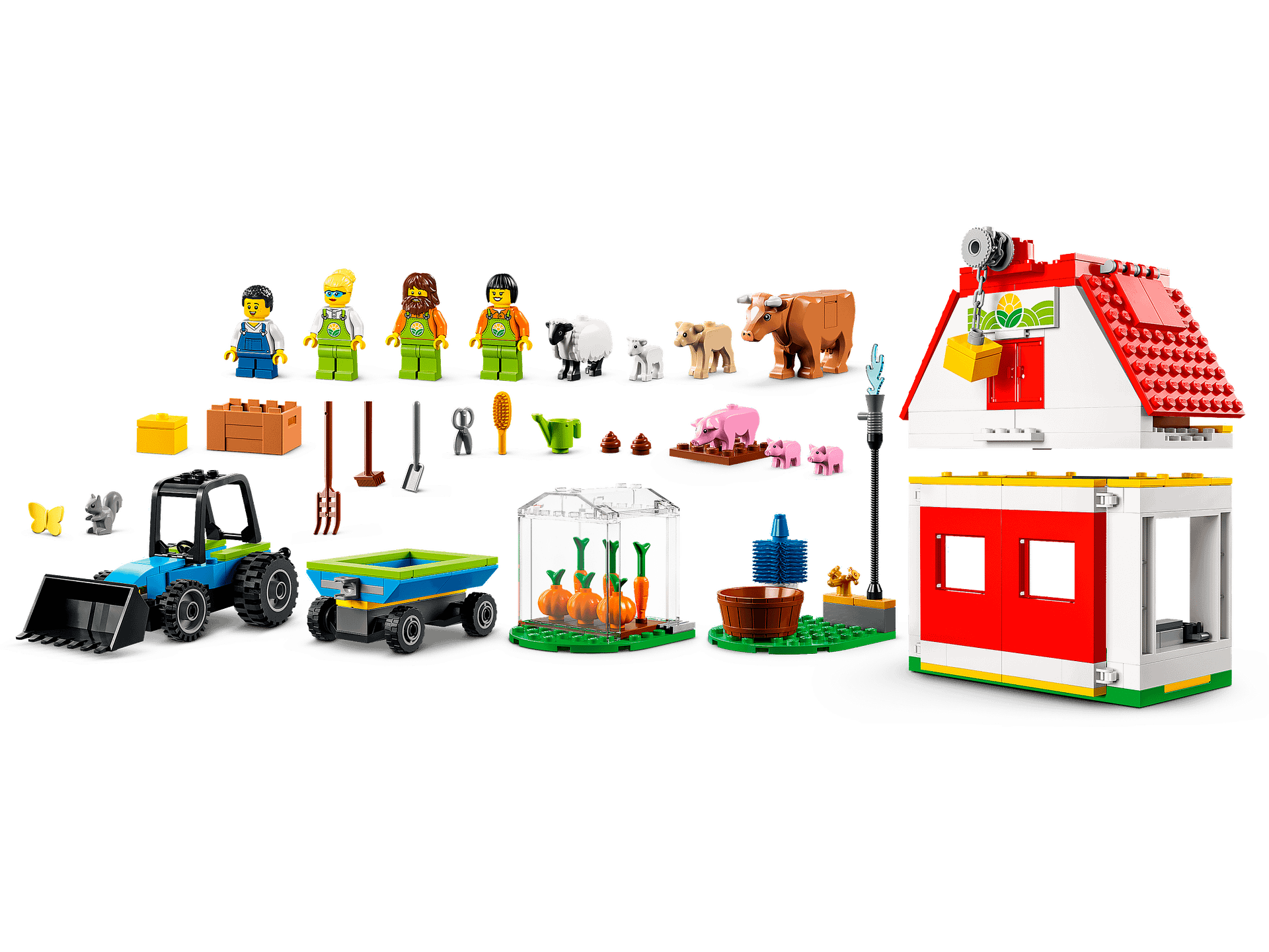 LEGO® 60346 Barn & Farm Animals - City Farm 4+