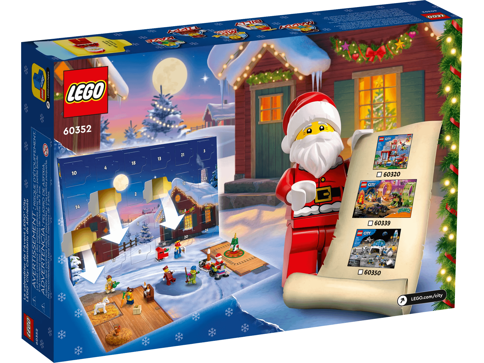 LEGO® 60352 City Advent Calendar 2022 - City