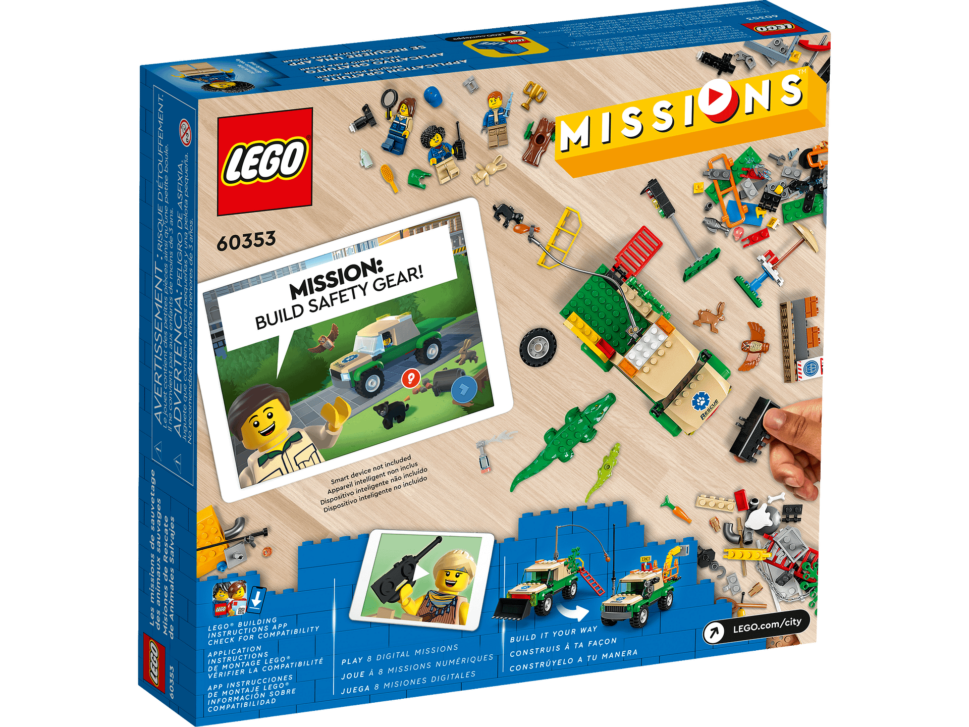 LEGO® 60353 Wild Animal Rescue Missions - City