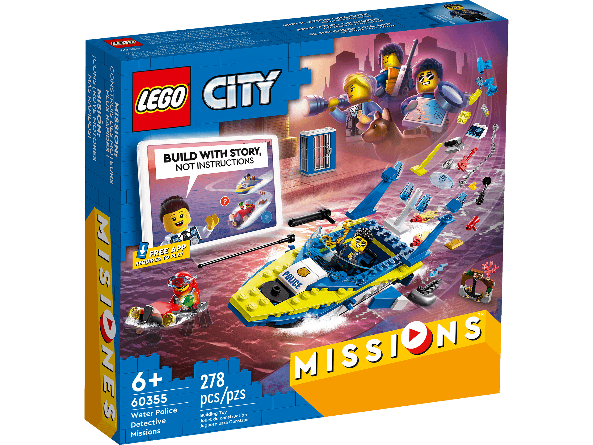 LEGO® 60355 Water Police Detective Missions - City Police