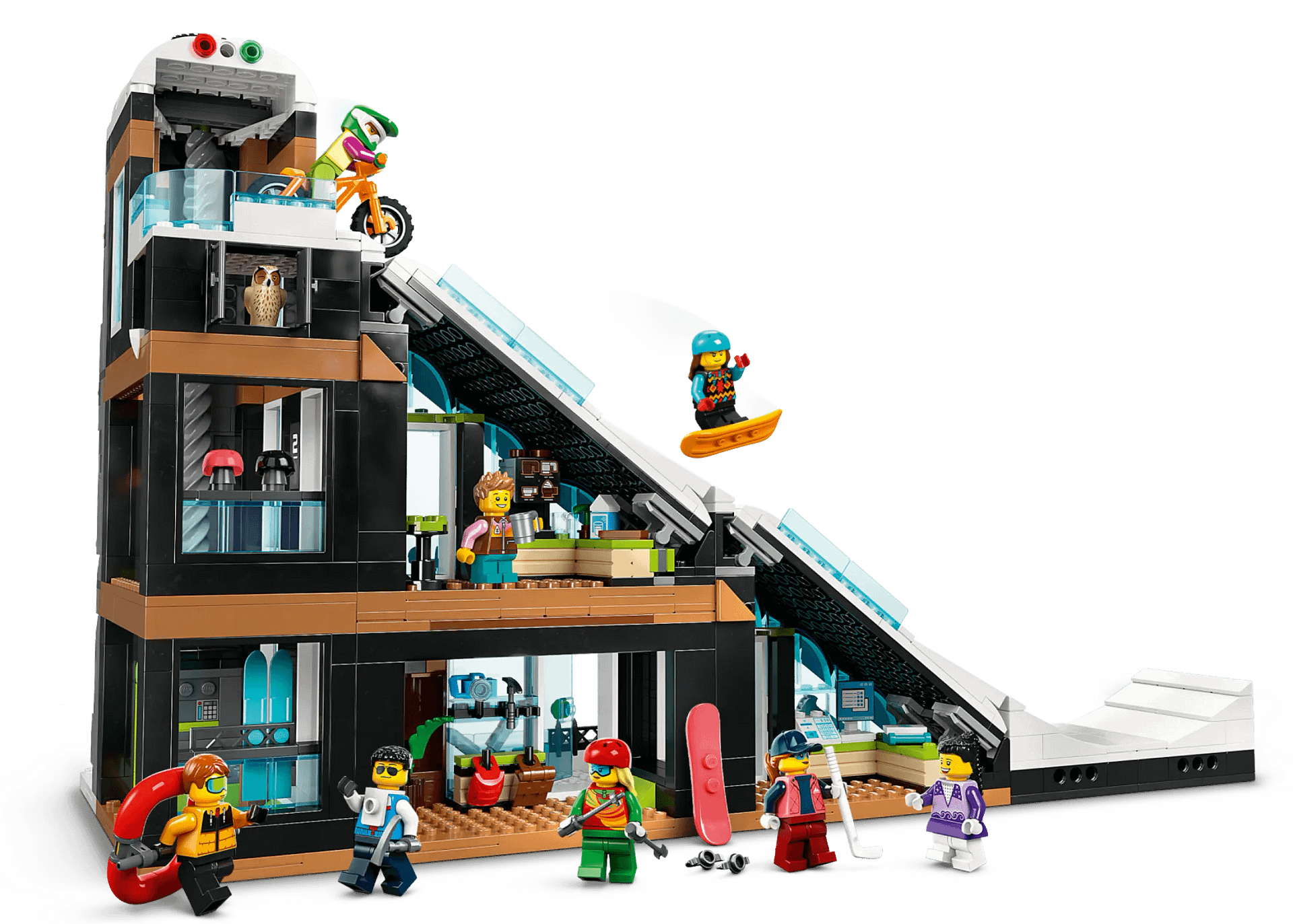 LEGO® 60366 Ski and Climbing Center - City