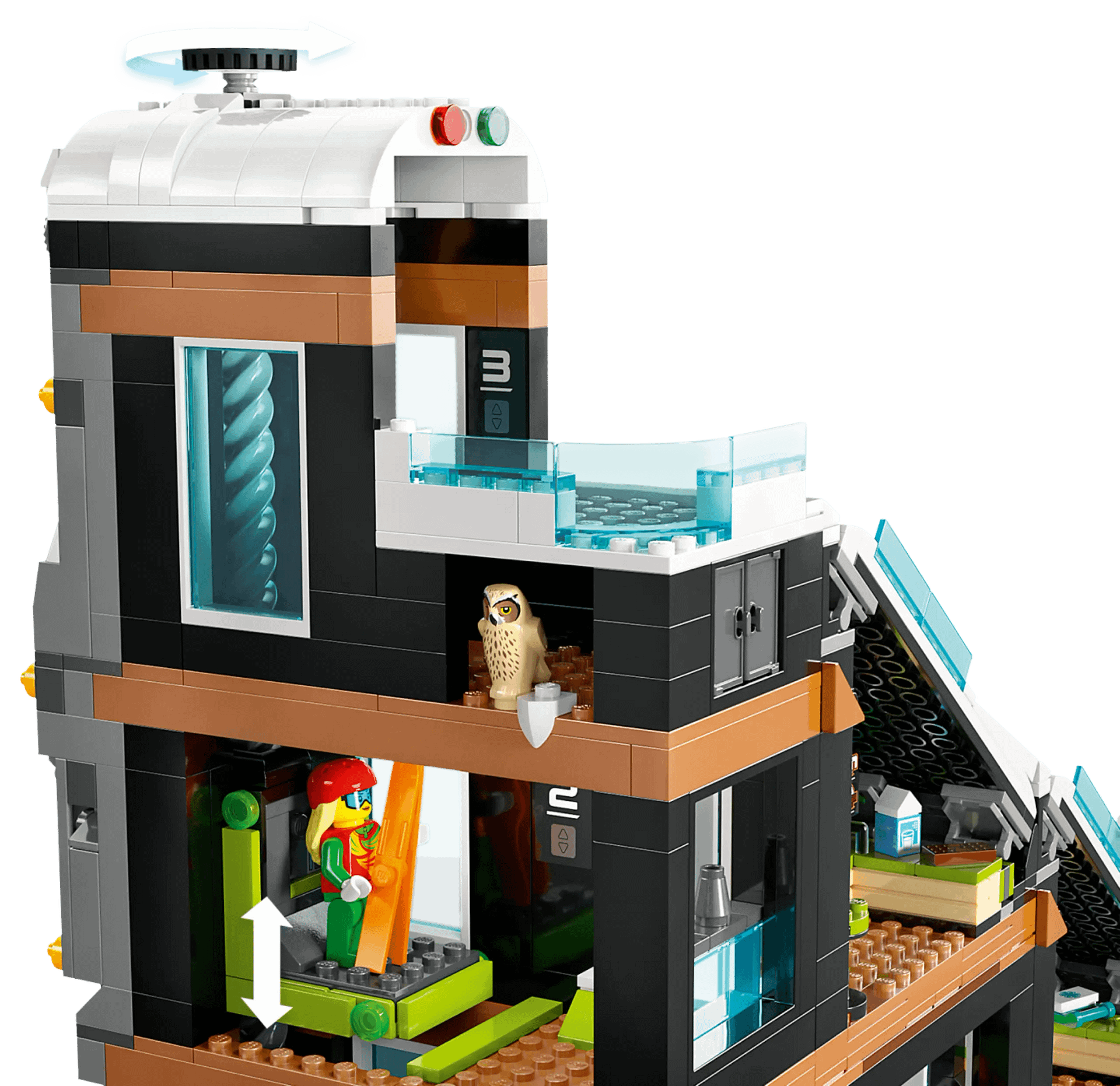 LEGO® 60366 Ski and Climbing Center - City