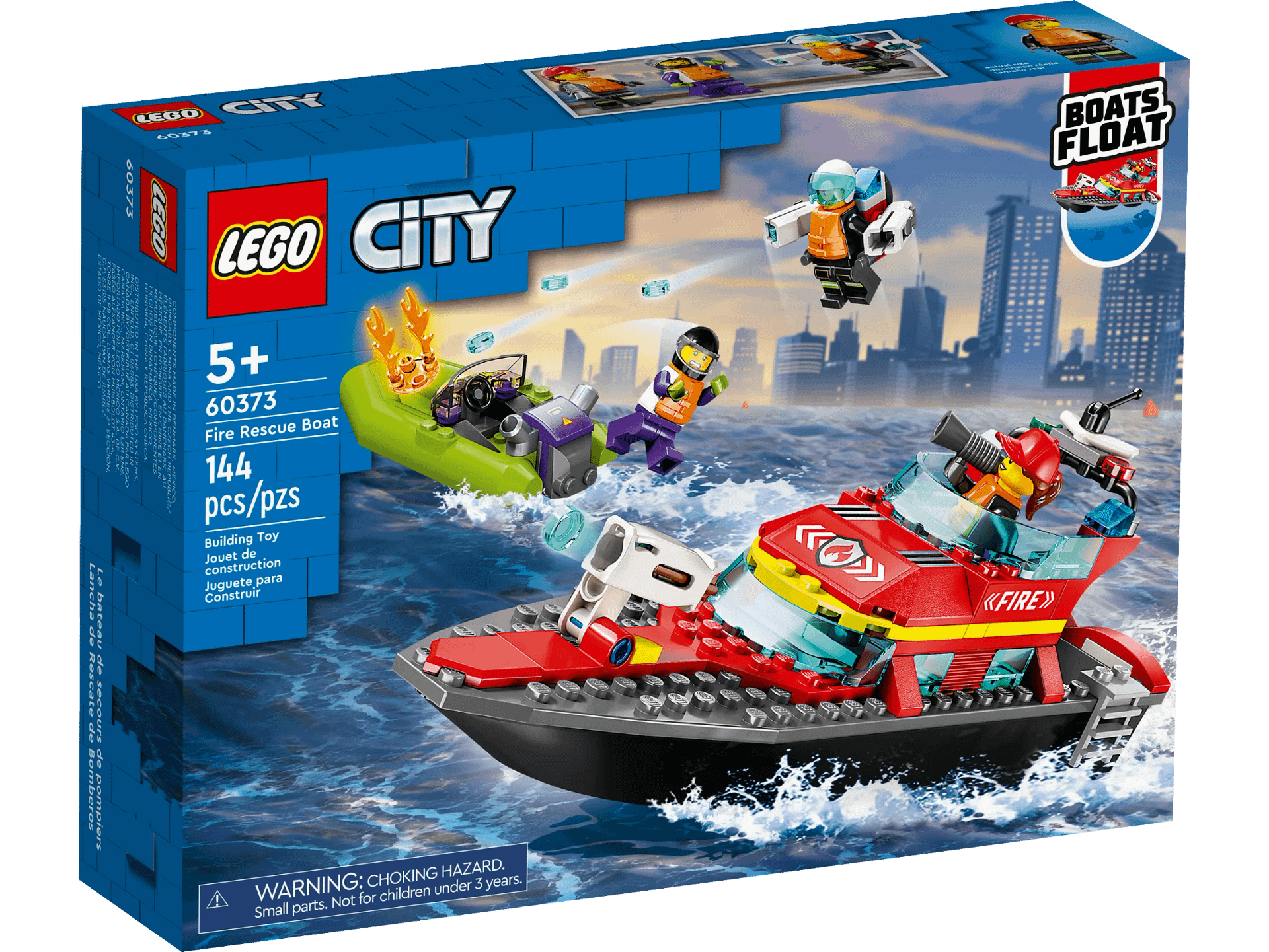 LEGO® 60373 Fire Rescue Boat - City