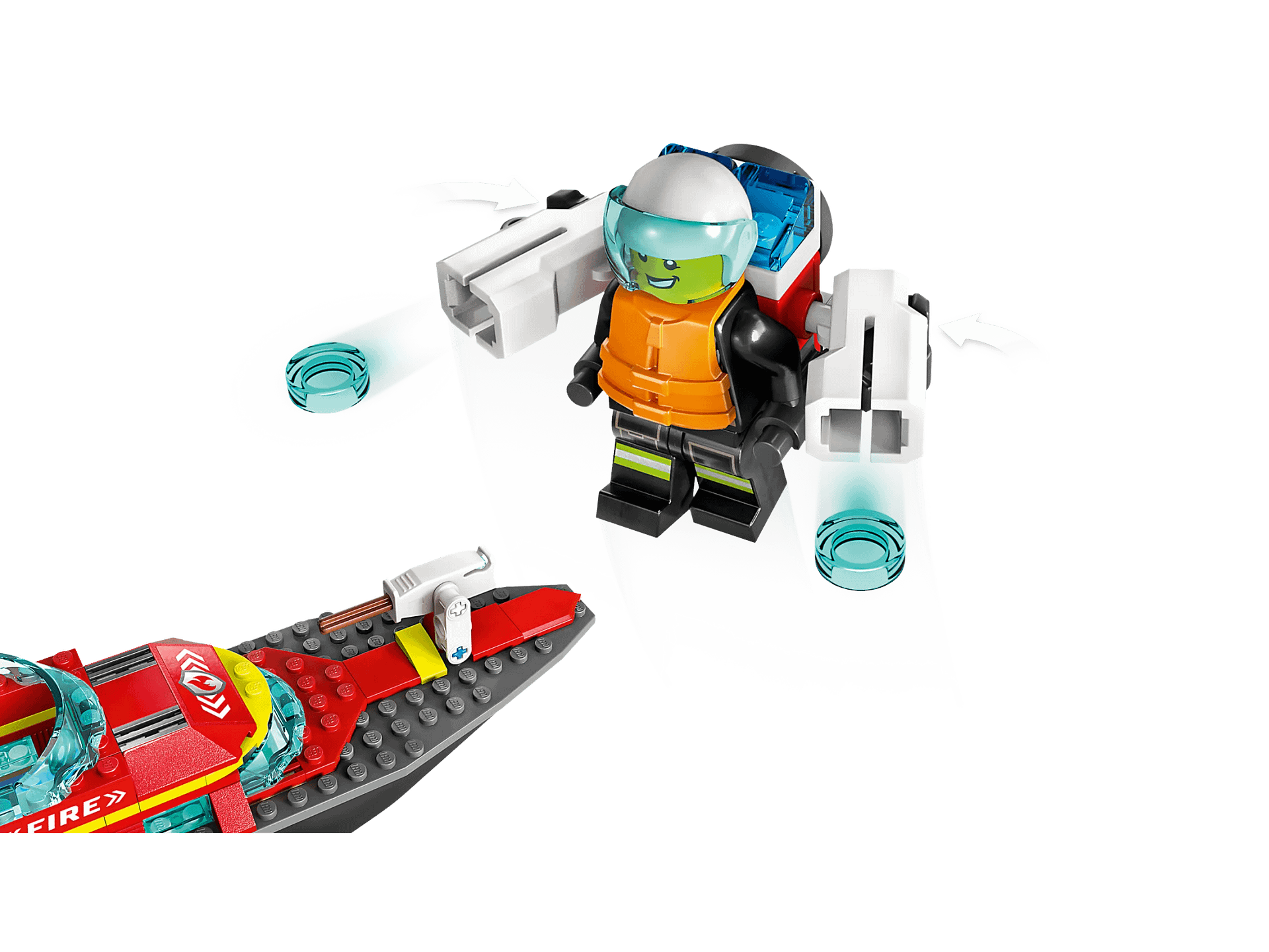 LEGO® 60373 Fire Rescue Boat - City