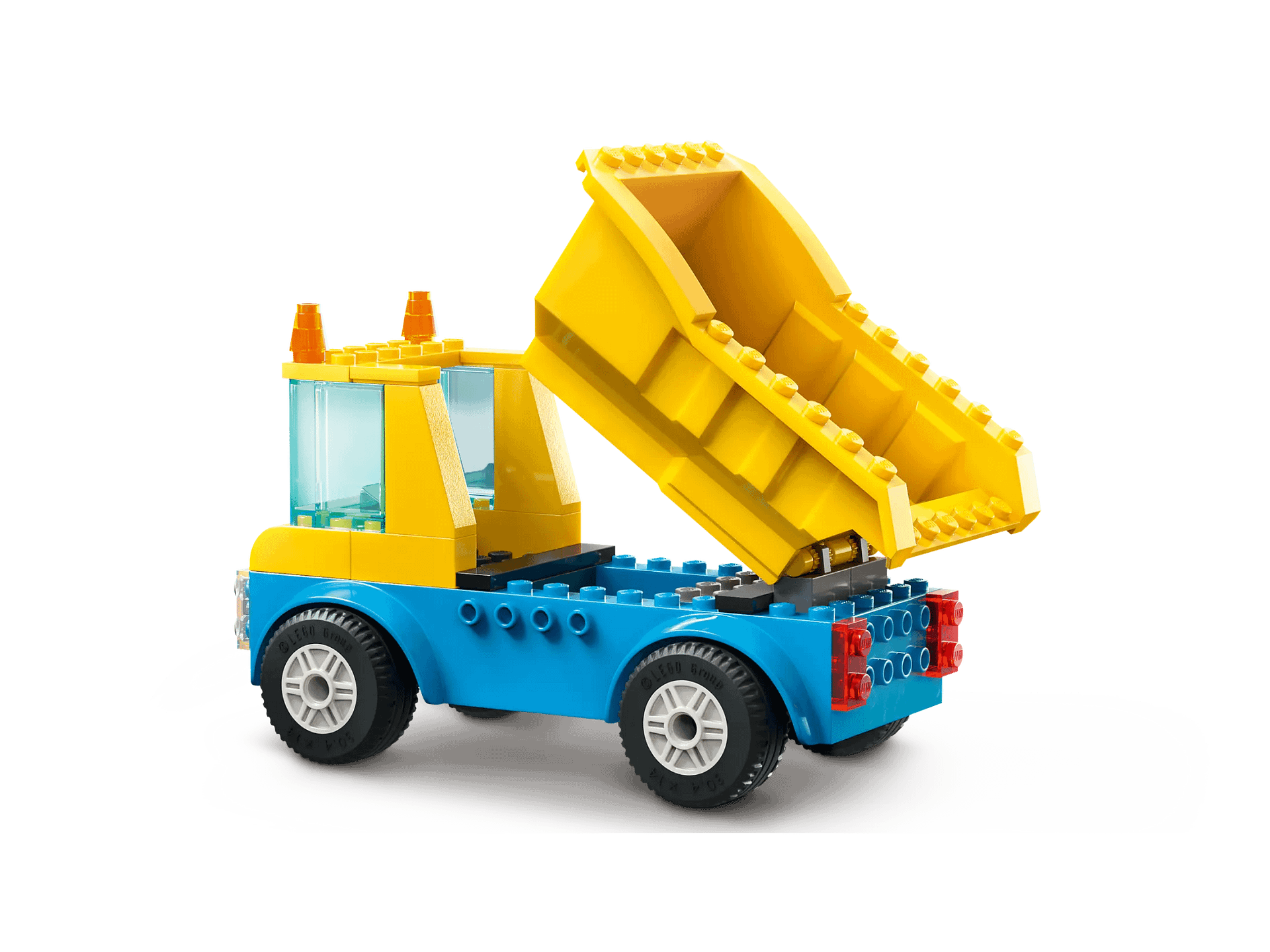 LEGO® 60391 Construction Trucks and Wrecking Ball Crane - City 4+