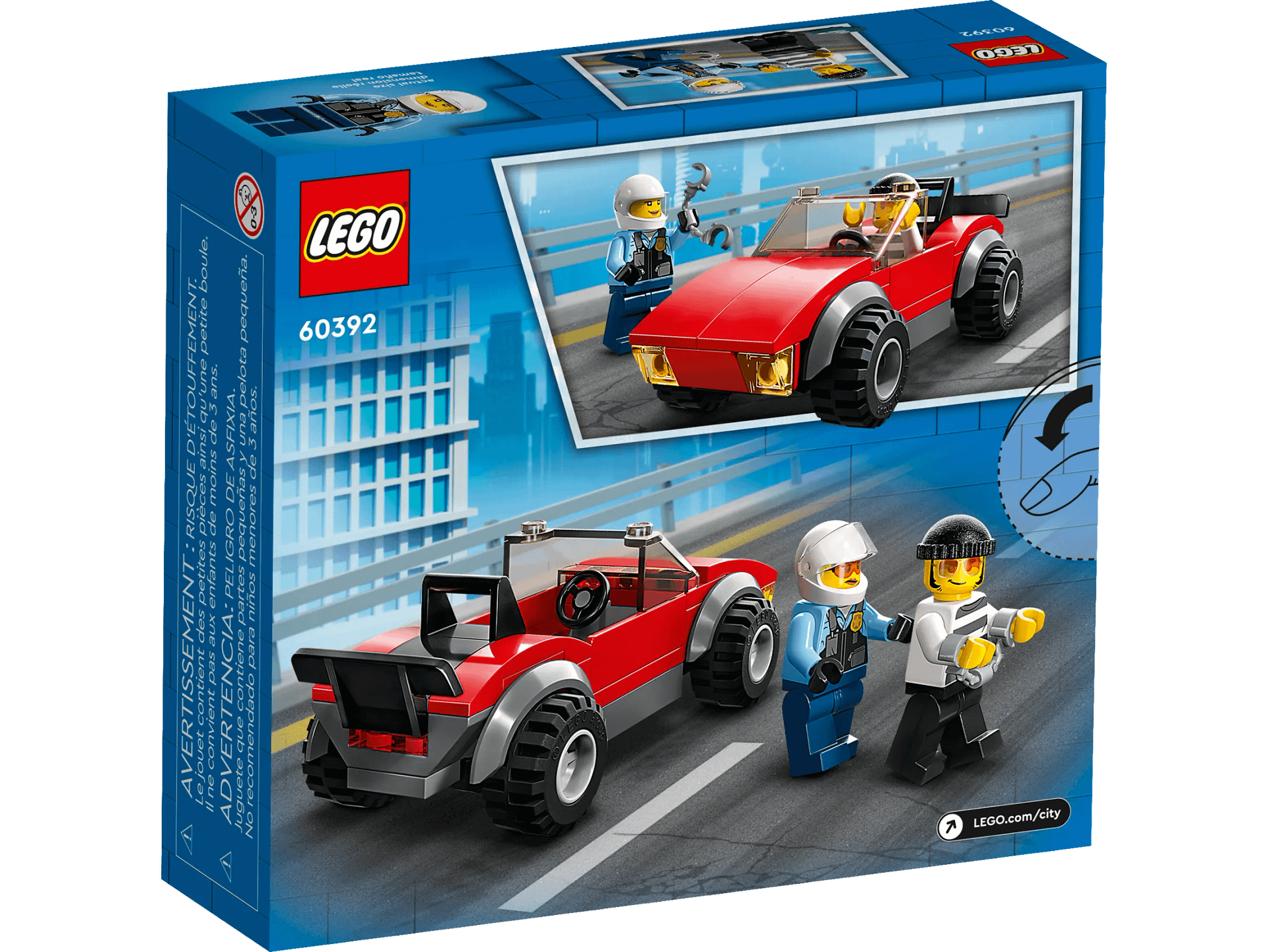 LEGO® 60392 Police Bike Car Chase - City
