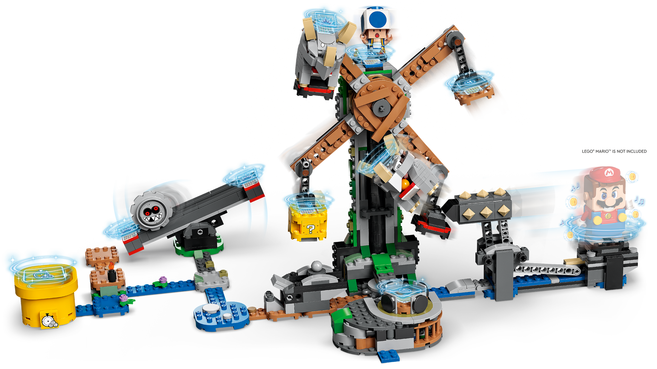 LEGO® 71390 Reznor Knockdown Expansion Set - Super Mario™