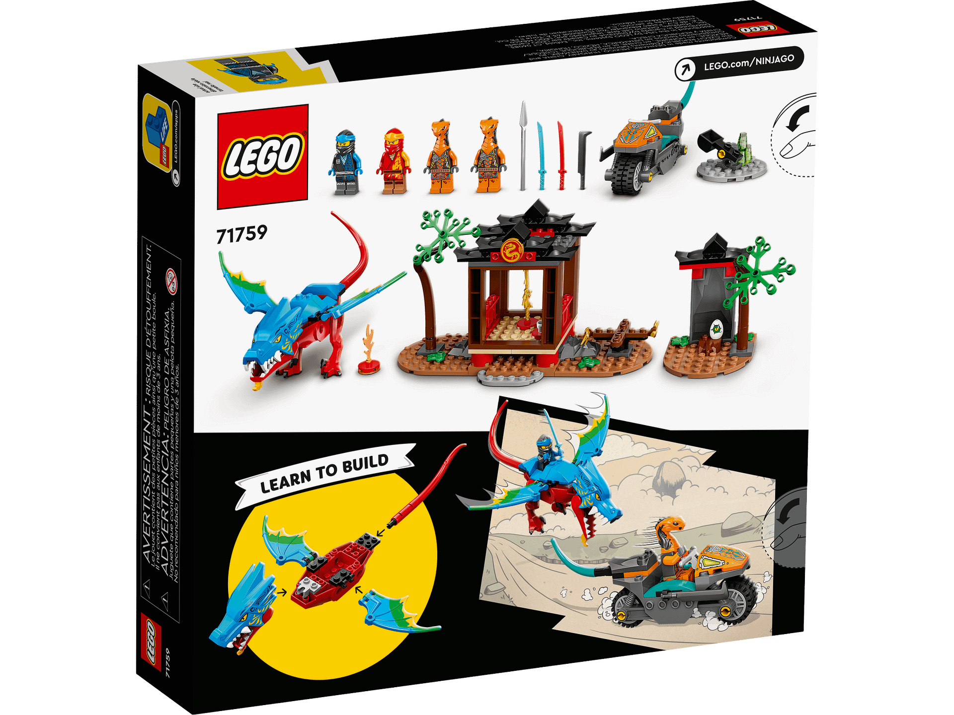 LEGO® 71759 Ninja Dragon Temple - NINJAGO® 4+