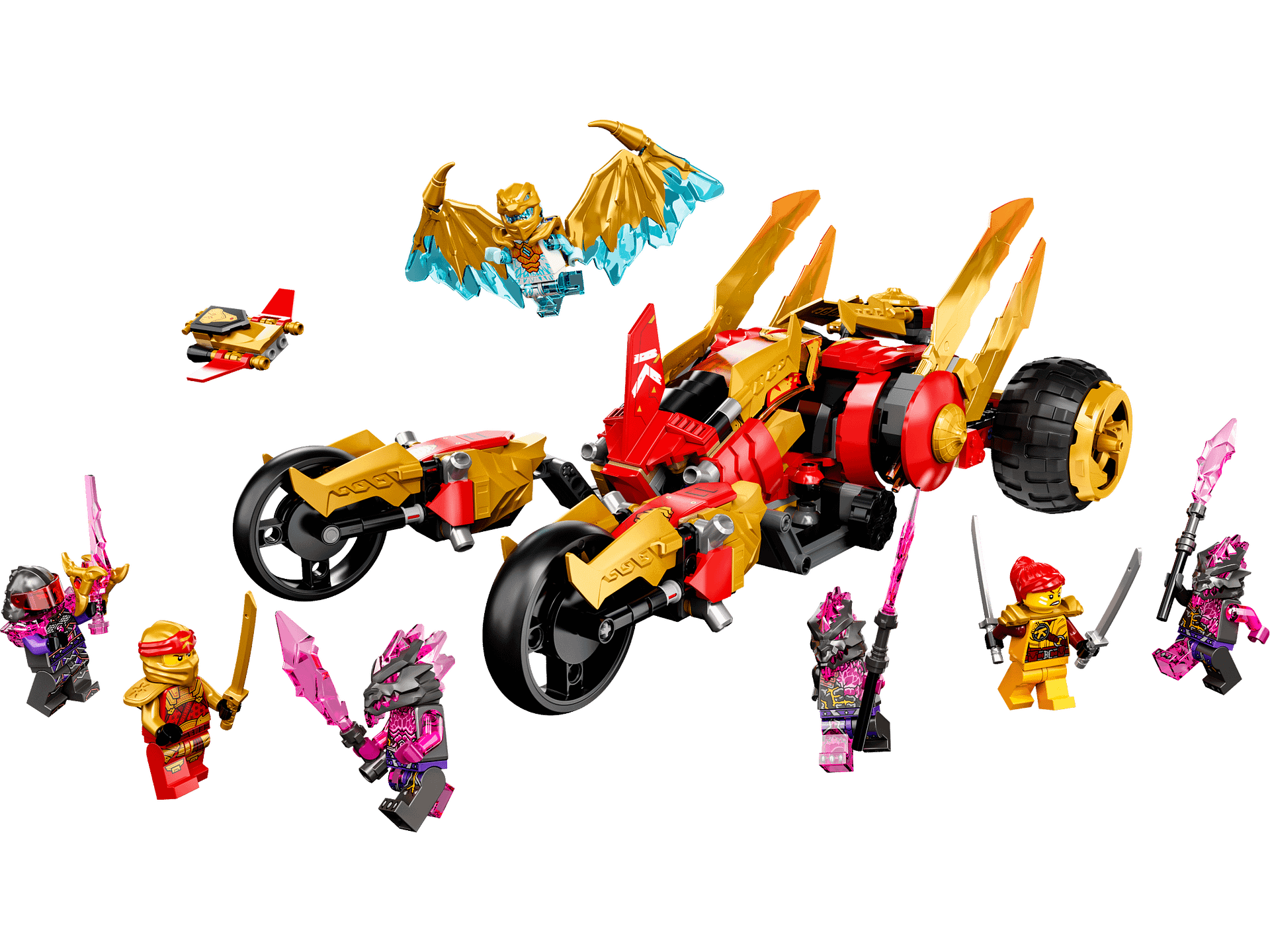 LEGO® 71773 Kai s Golden Dragon Raider - NINJAGO®