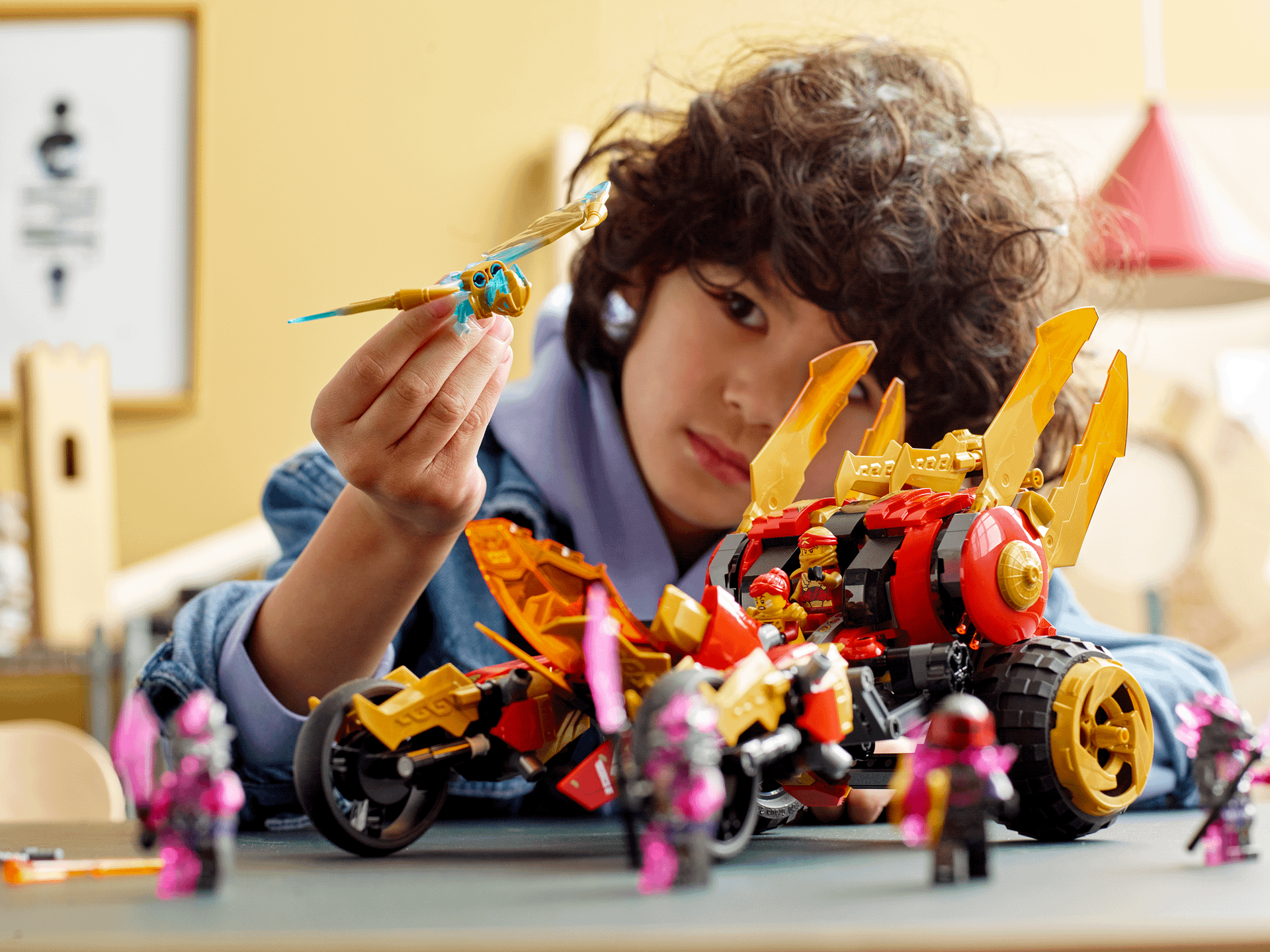 LEGO® 71773 Kai s Golden Dragon Raider - NINJAGO®