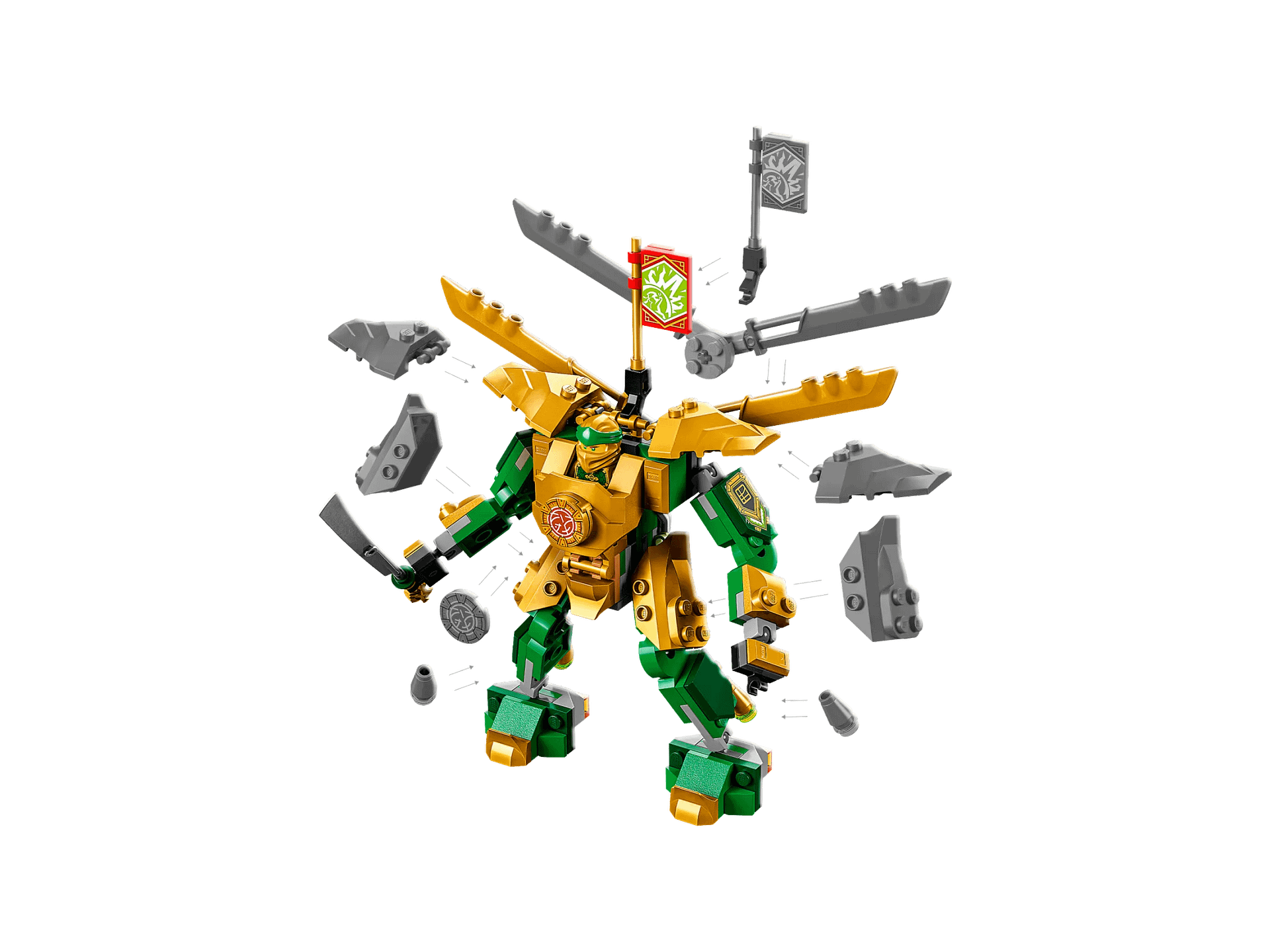 LEGO® 71781 Lloyd's Mech Battle EVO - NINJAGO®
