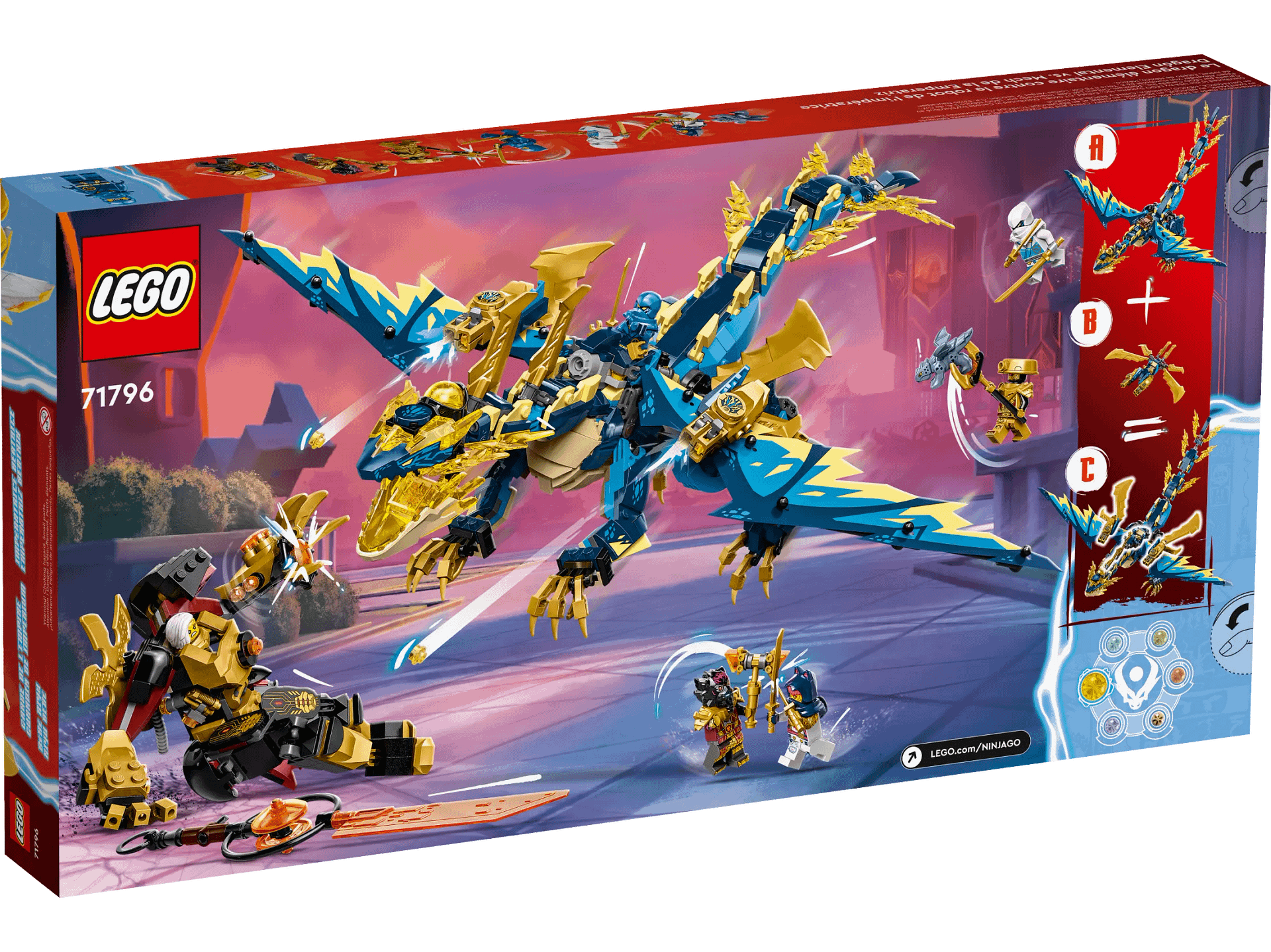 LEGO® 71796 Elemental Dragon vs. The Empress Mech - NINJAGO®