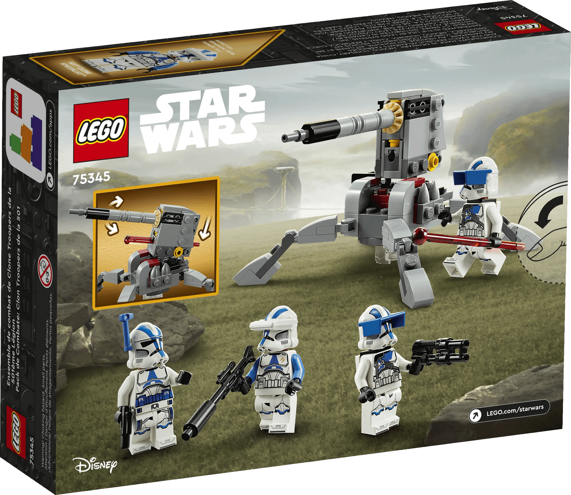 LEGO® 75345 501st Clone Troopers Battle Pack - Star Wars™