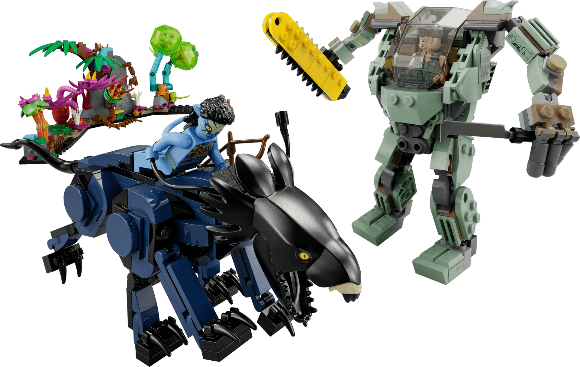 LEGO® 75571 Neytiri & Thanator vs. AMP Suit Quaritch - Avatar