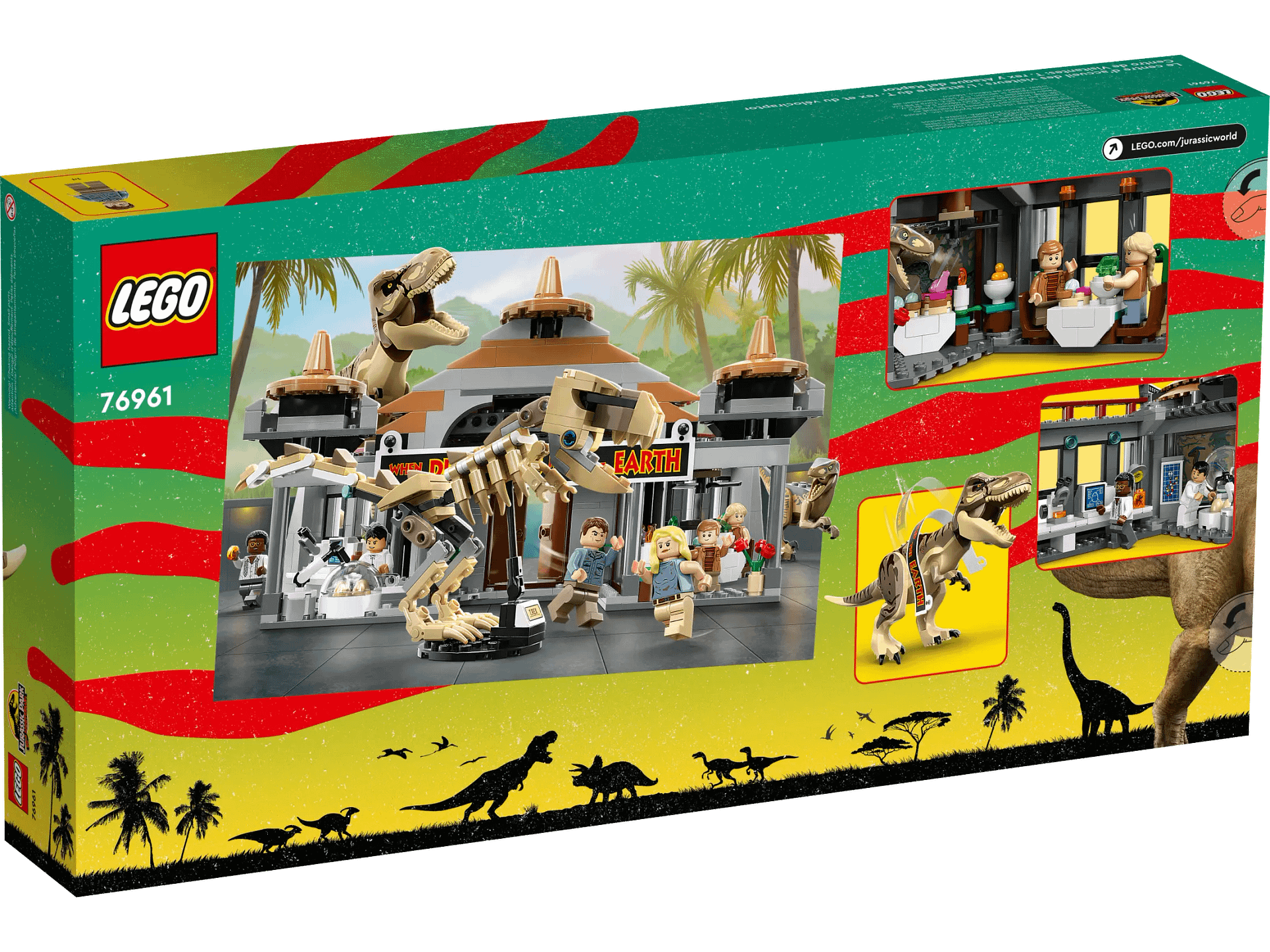 LEGO® 76961 Visitor Center: T. rex & Raptor Attack - Jurassic World™