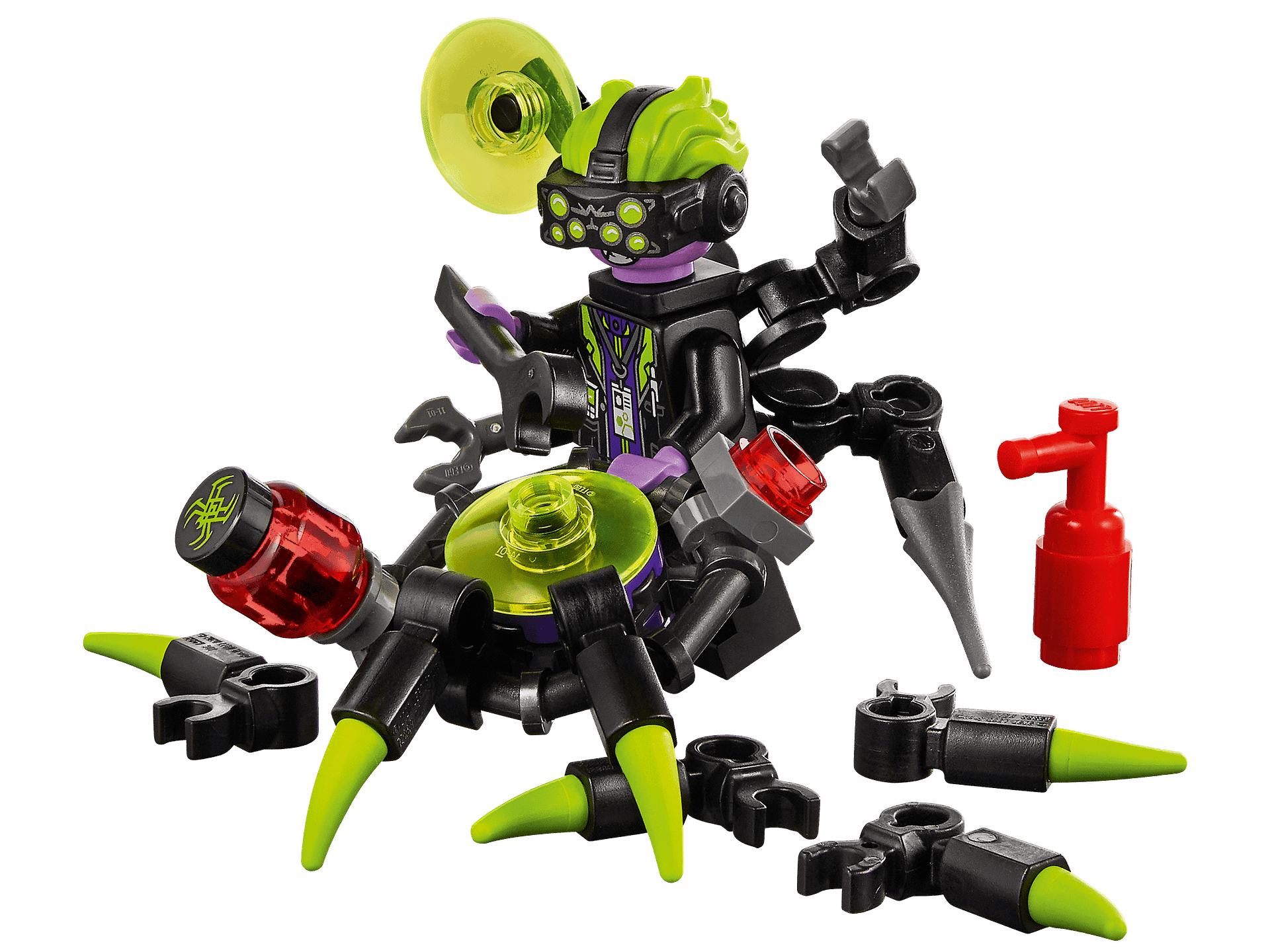LEGO® 80022 Spider Queen's Arachnoid Base - Monkie Kid™