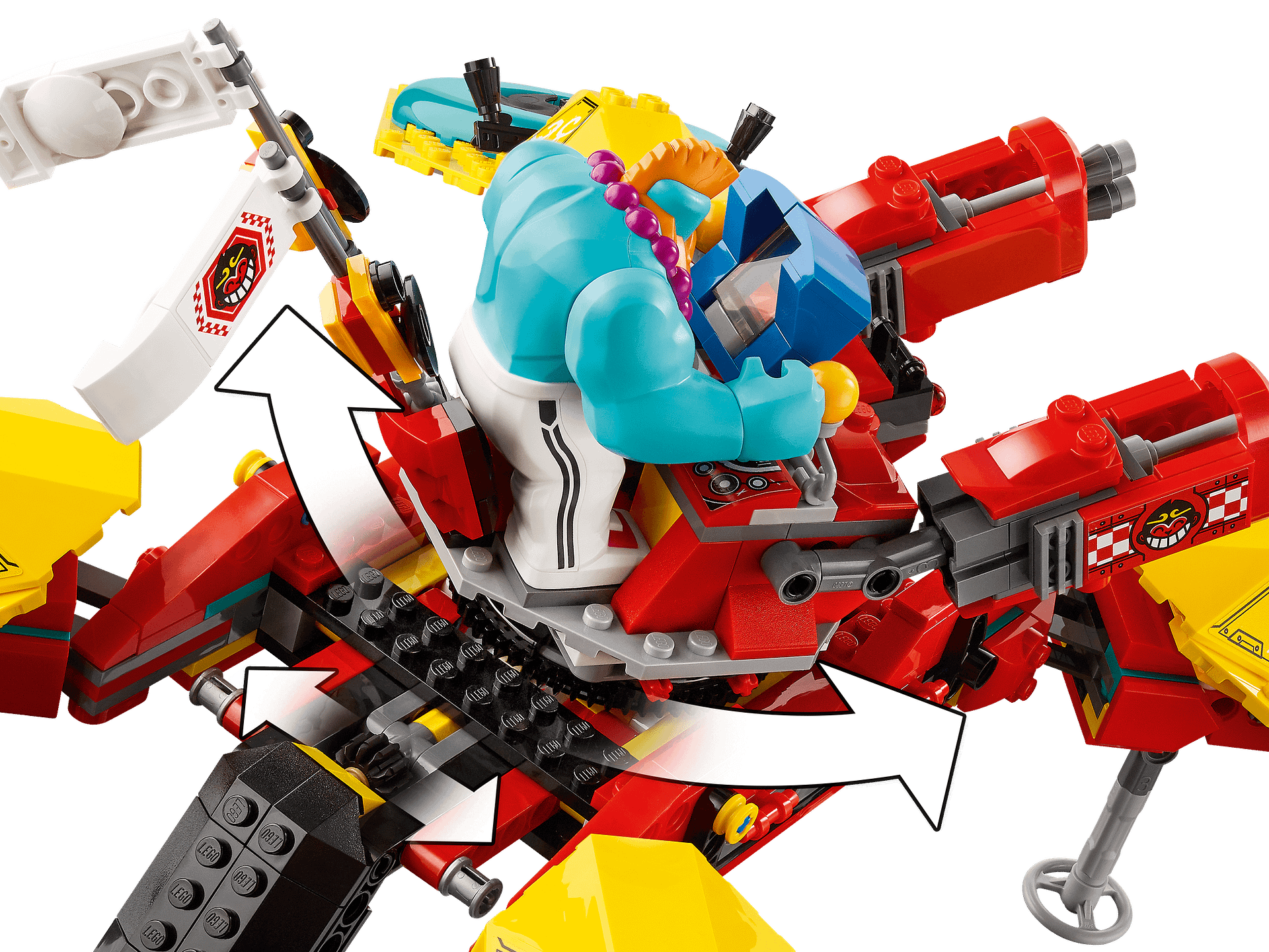 LEGO® 80023 Monkie Kid™'s Team Dronecopter - Monkie Kid™