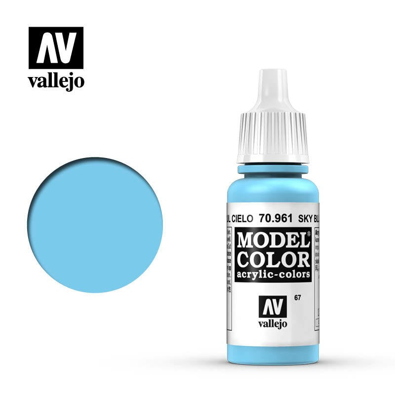 VALLEJO MODEL COLOR SKY BLUE 17ML AV70961