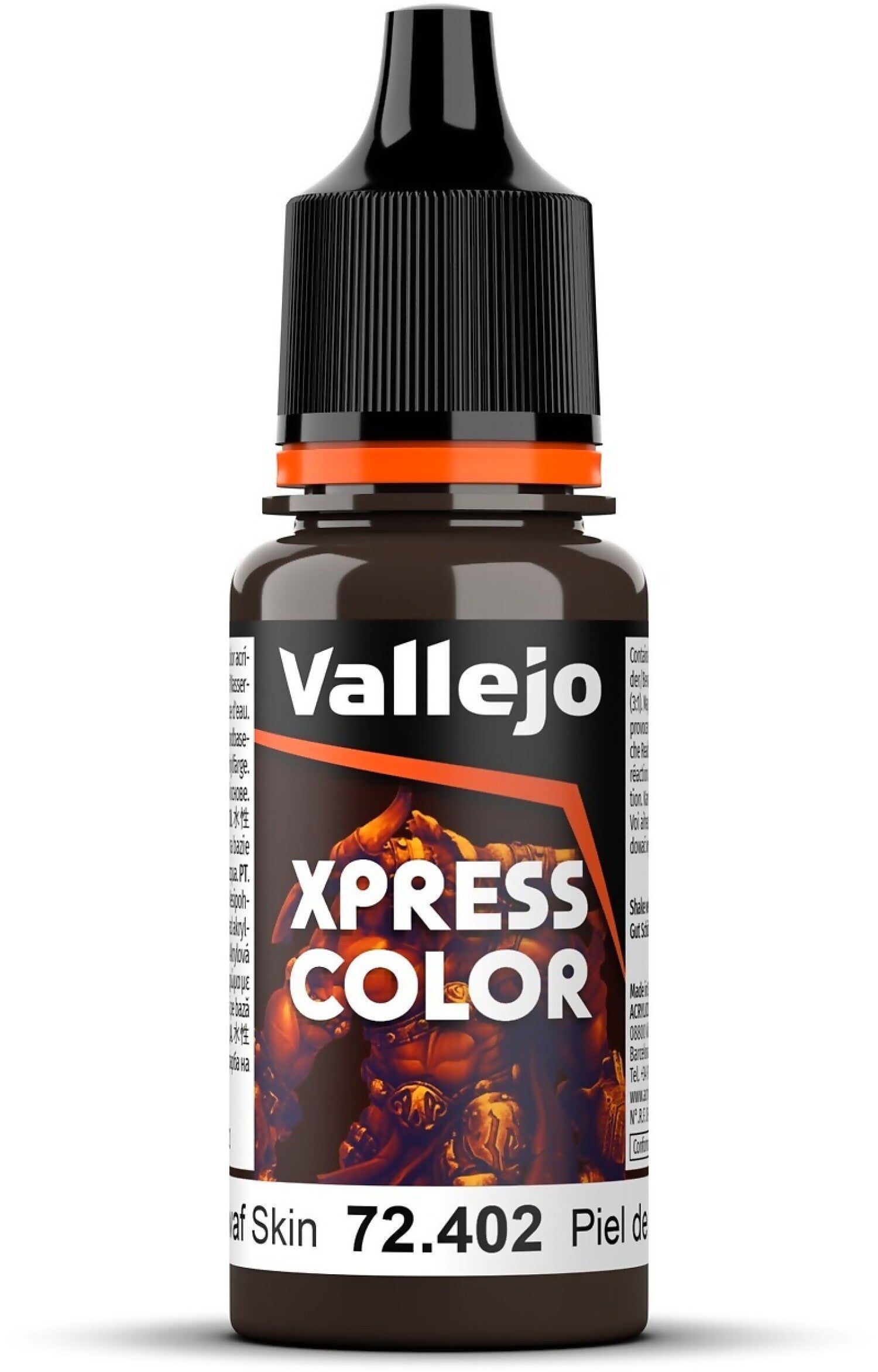 VALLEJO GAME COLOUR 72402 XPRESS COLOR DWAF SKIN 18ML ACRYLIC PAINT - NEW FORMULATION