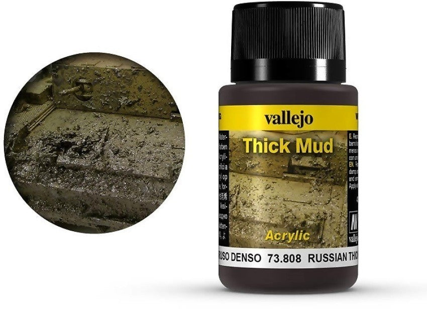 VALLEJO WEATHERING EFFECTS RUSSIAN THICK MUD 40ML