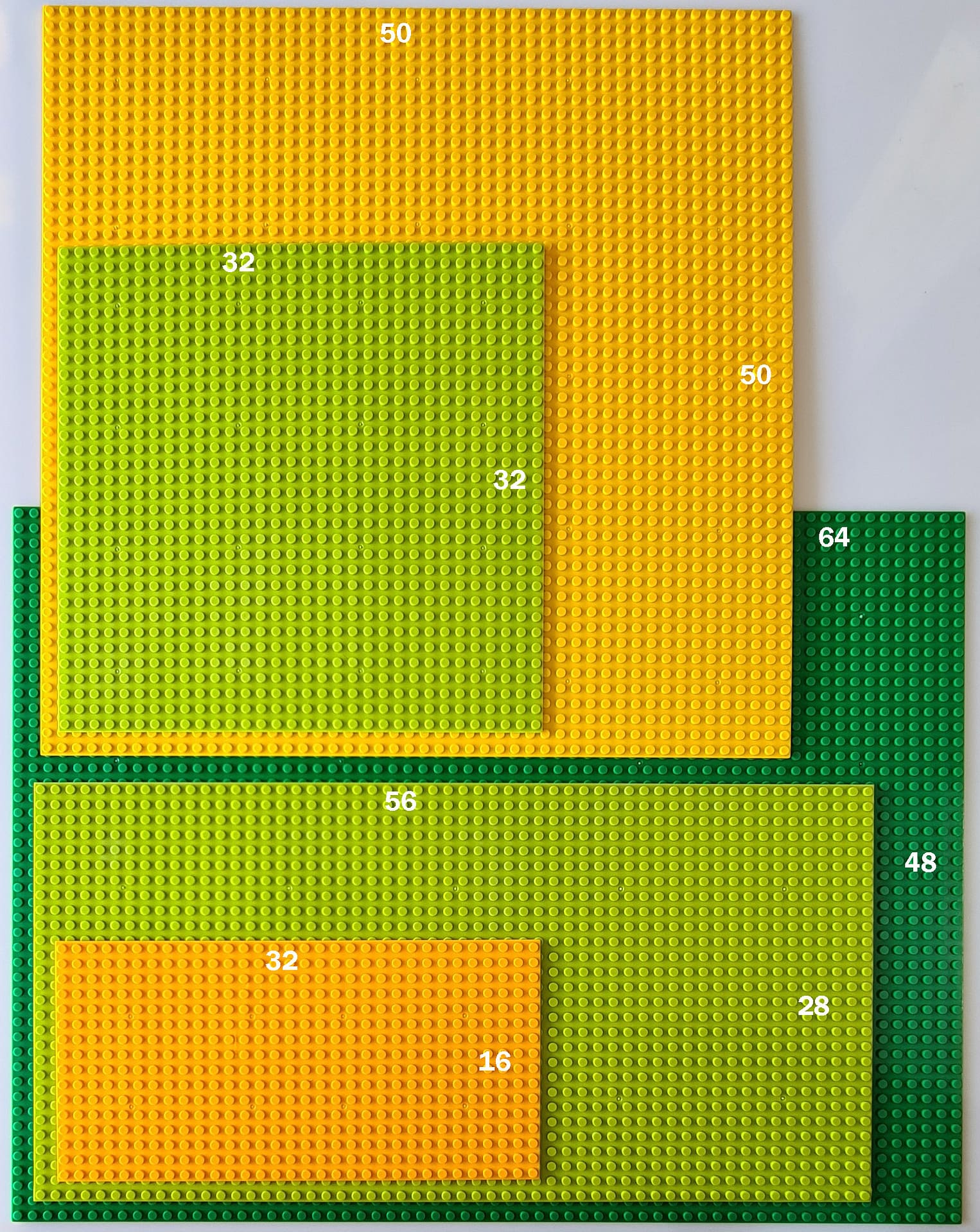 BASEPLATE 32x32 Studs Marine/camo Generic Brand