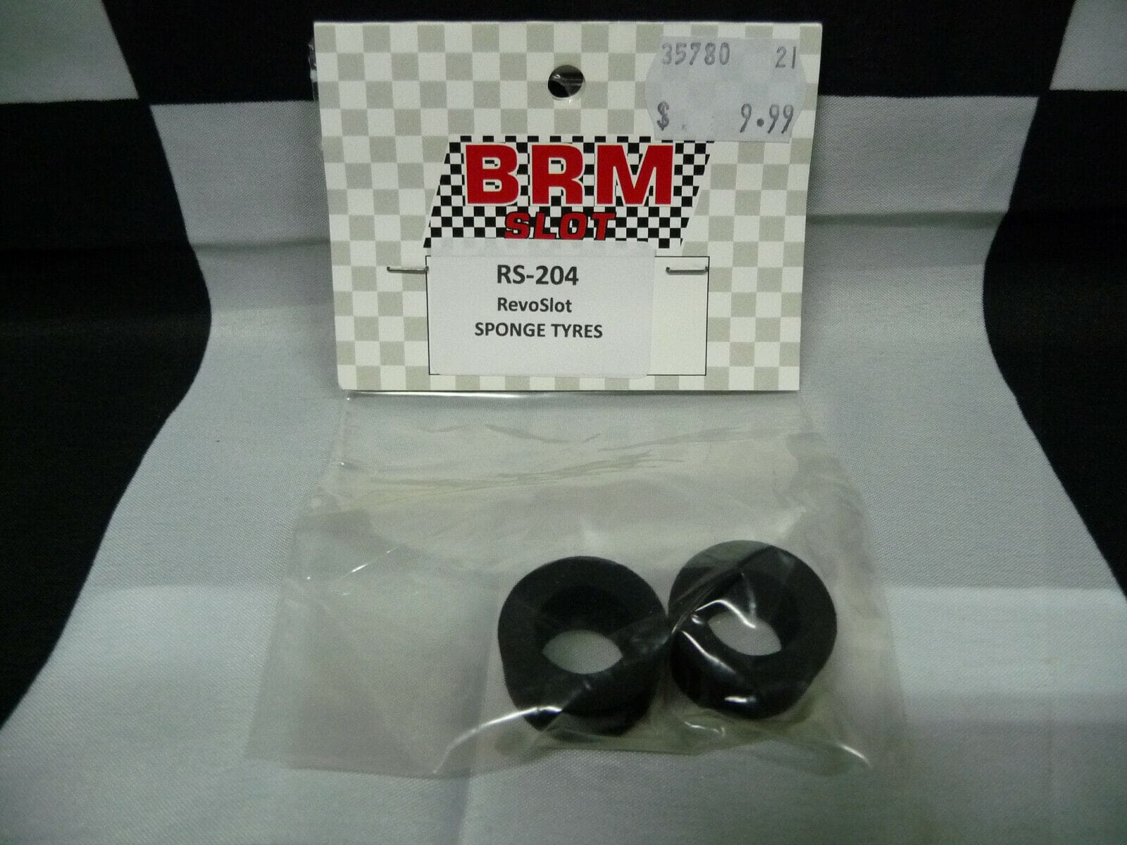 BRM - SLOT RS-204 RevoSlot Sponge Tyres