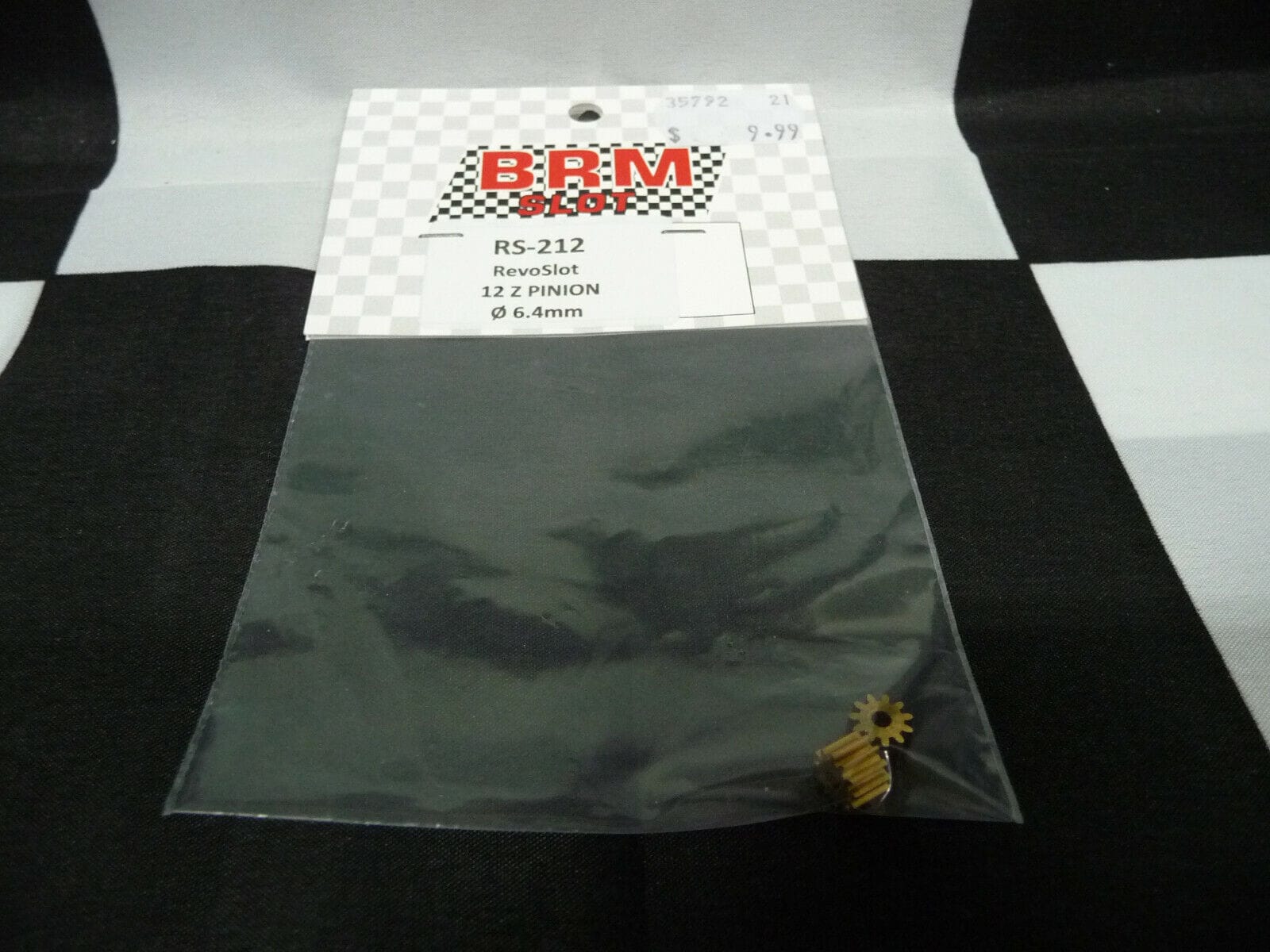 BRM - SLOT RS-212 RevoSlot 12 Z Pinion dia 6.4mm