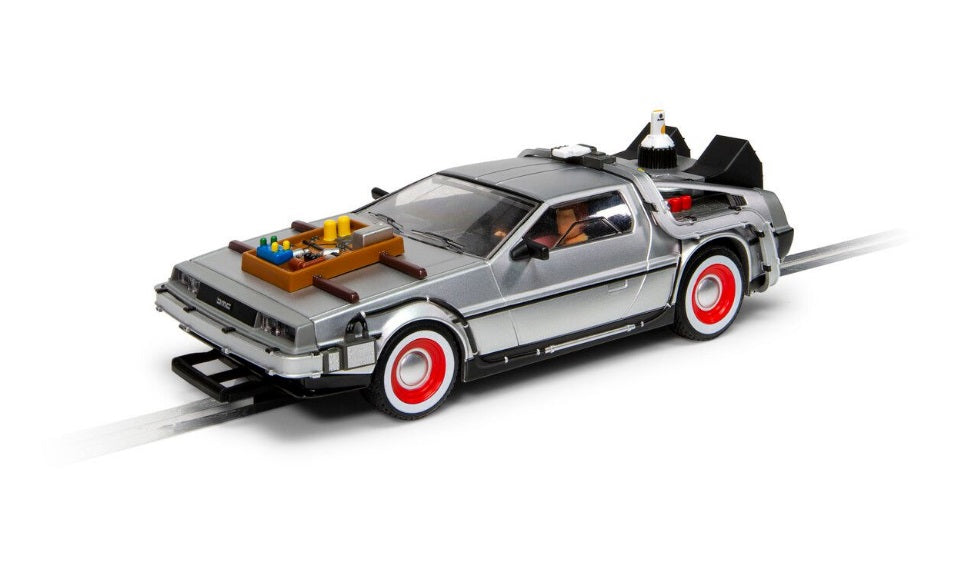 Scalextric - C4307 DeLorean Back to the Future 3 slot car also suits Carrera