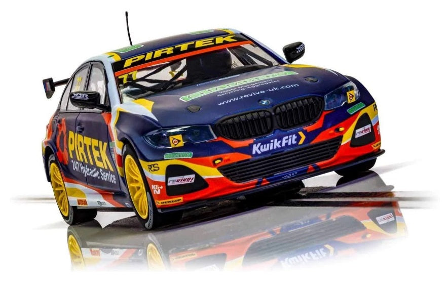 Scalextric - C4194 1:32 BMW 330i M-Sport 77 Jordan slot car also suits Carrera