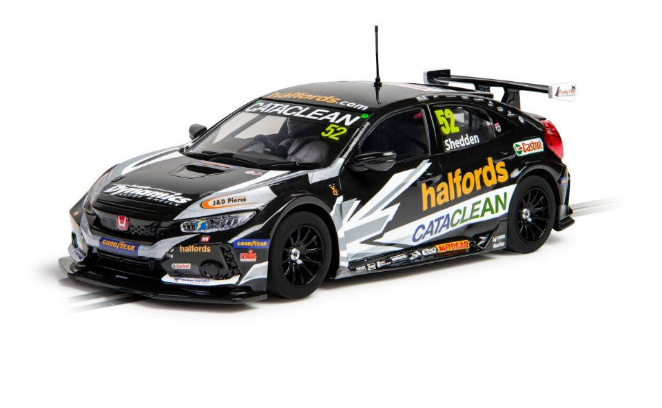 Scalextric - C4297 Honda Civic Type R BTCC 2021 Golden Shedden slot car also suits Carrera