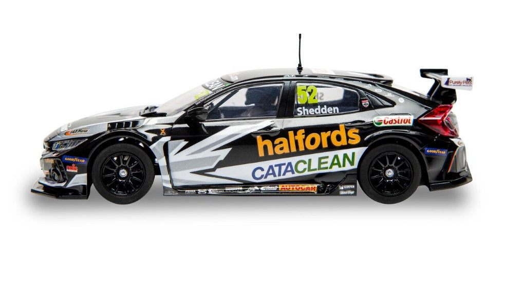 Scalextric - C4297 Honda Civic Type R BTCC 2021 Golden Shedden slot car also suits Carrera