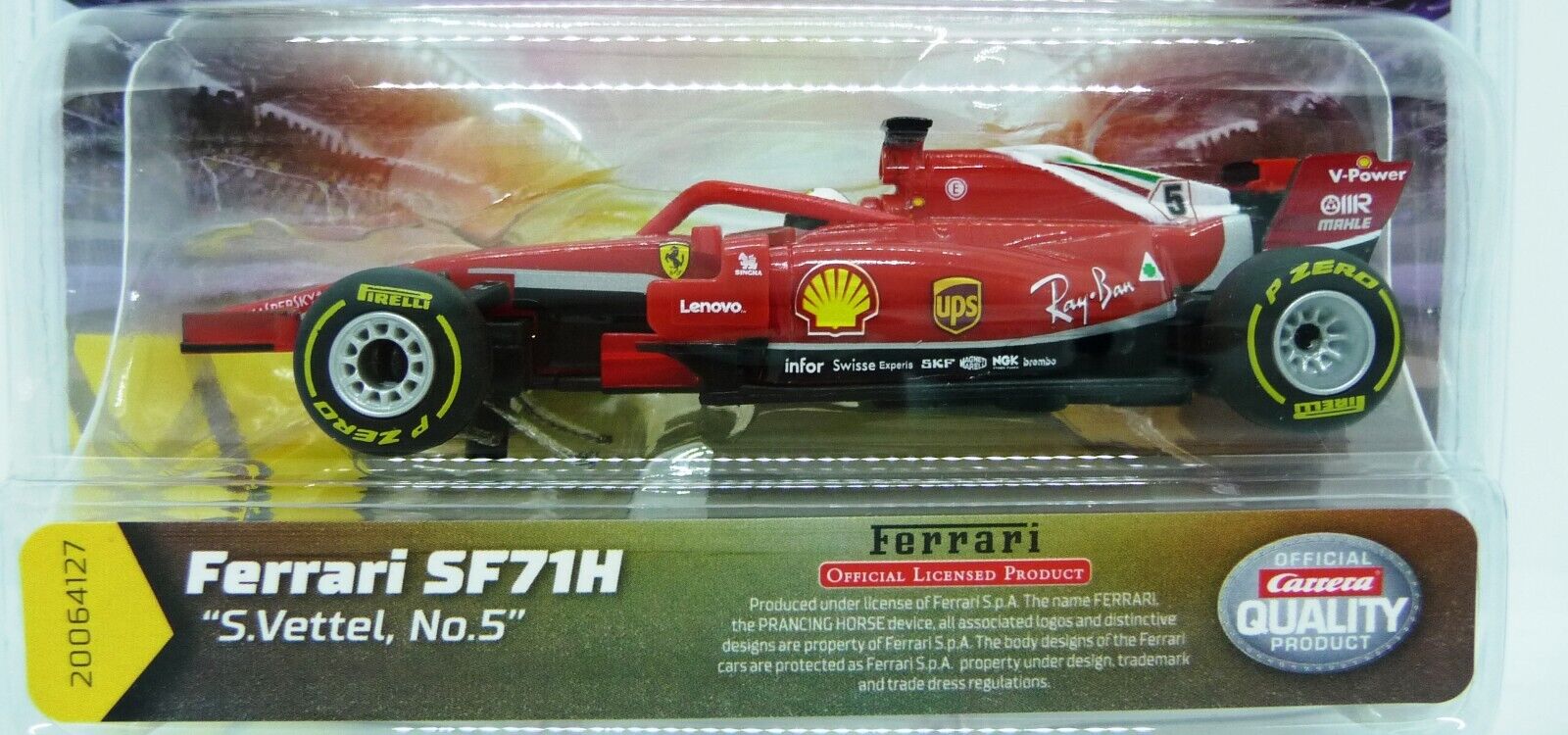 CARRERA GO Ferrari SF71H S Vettel No 95