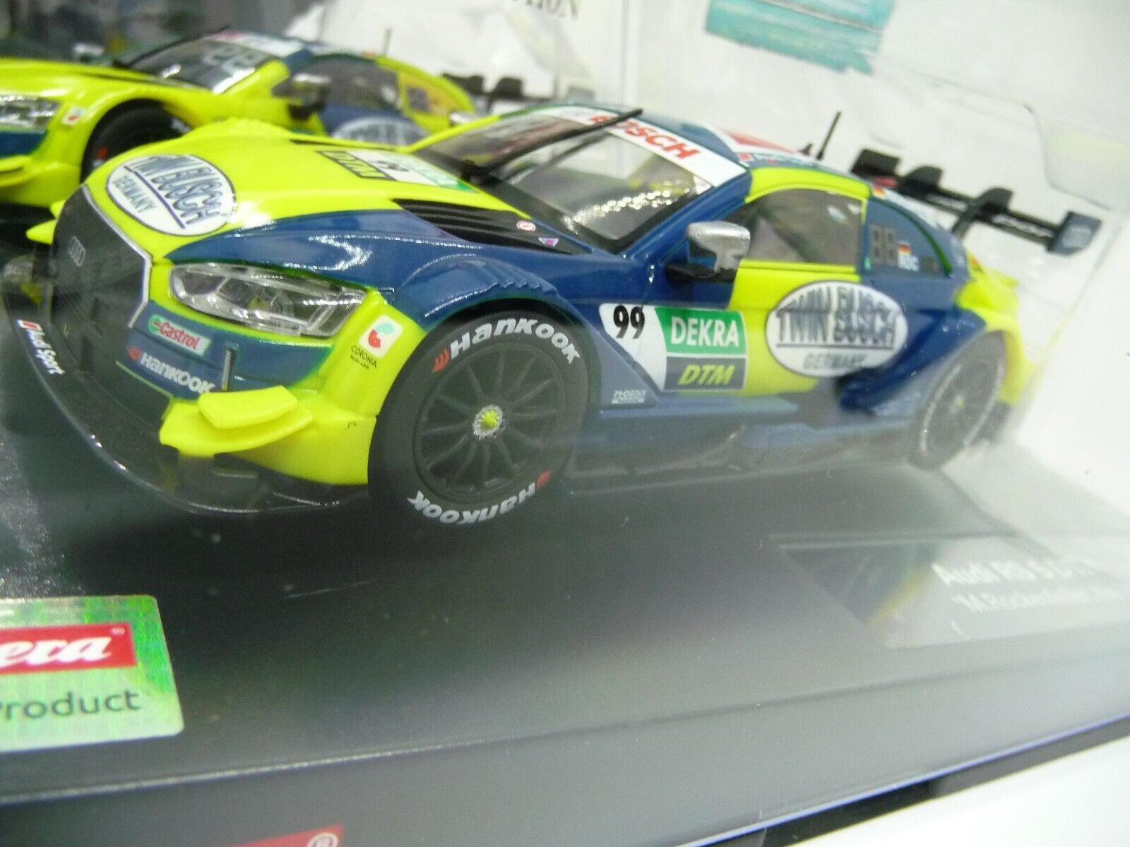 Carrera - Evolution 1:32 - AUDI RS 5 DTM M.ROCKENFELLER NO.99 - Slot Car Also Suits Scalextric