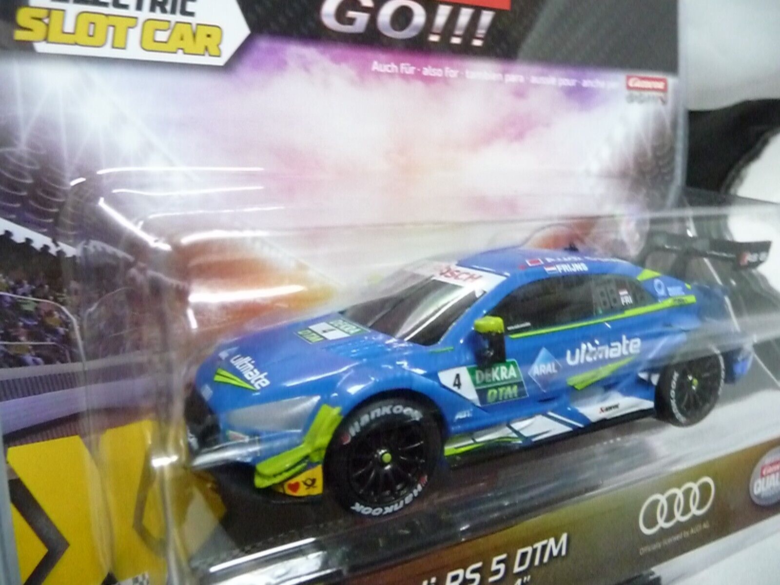 Carrera - Go Audi RS 5 DTM R. Frijns, No4 Scale 1:43