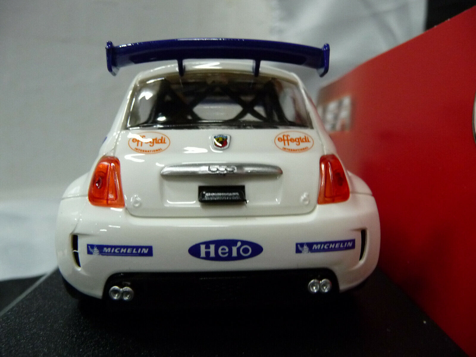 NSR - 1:32 0040SW Abarth 500 Assetto Corse Selenia No7 slot car also suits scalextric/carrera