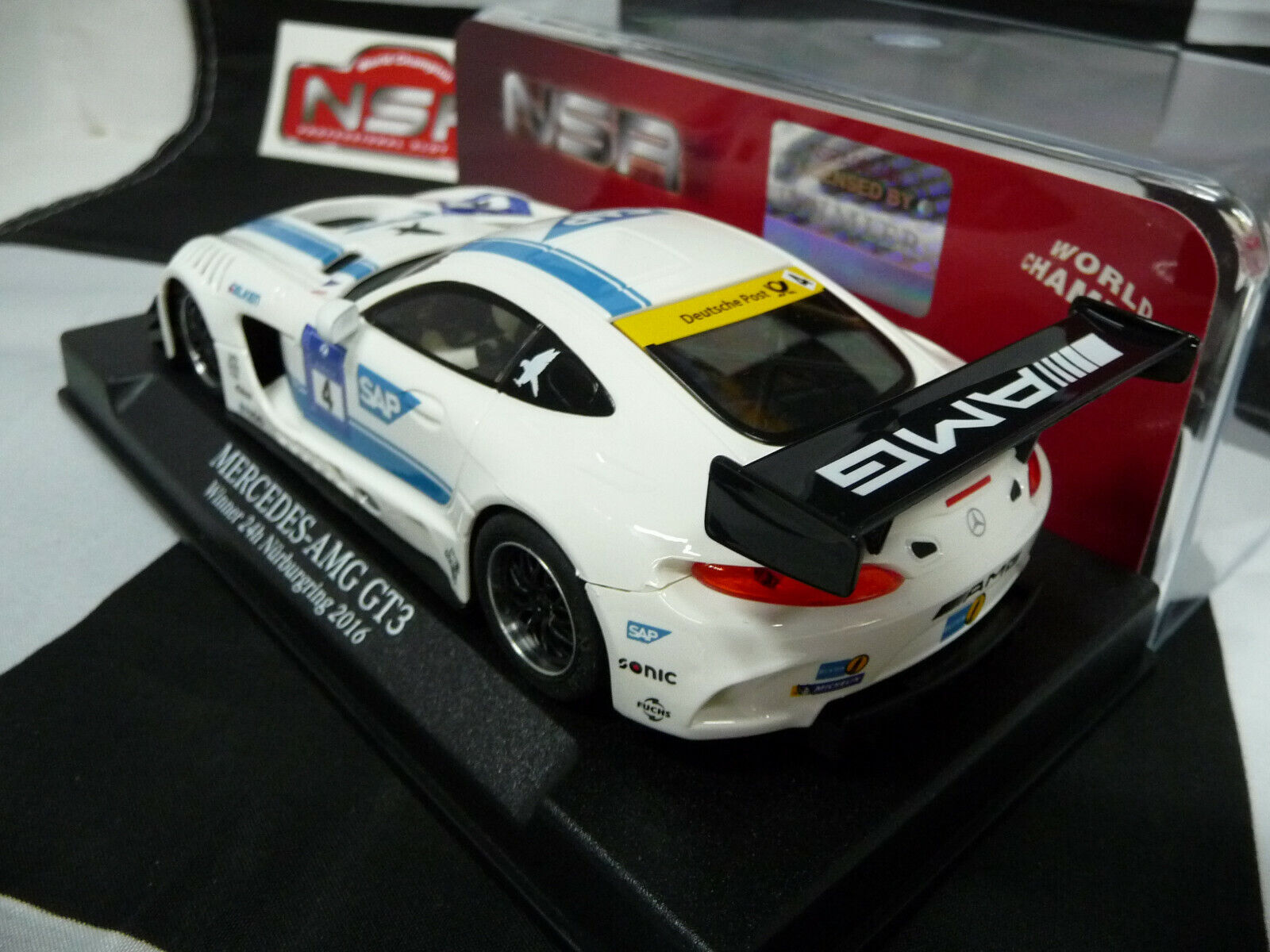 NSR - 1:32 0122 Mercedes AMG Winner 24h Nurburgring 2016 No.4 scalextr/carrera